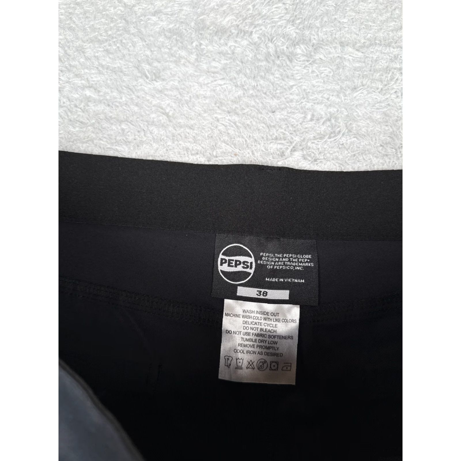 Vintage Pepsi Workwear Shorts Adult 38 Men Black Cotton Pockets PM-SHORT Size US 38 / EU 54 - 7 Thumbnail