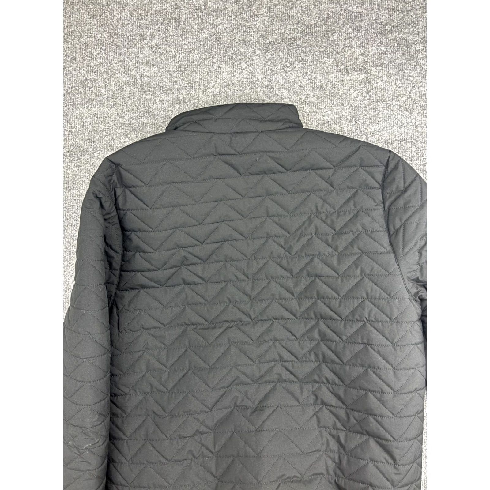 Vintage Rainforest Jacket Mens M Black Quilted Insulated Full Zip Pockets RF2521 Size US M / EU 48-50 / 2 - 8 Thumbnail