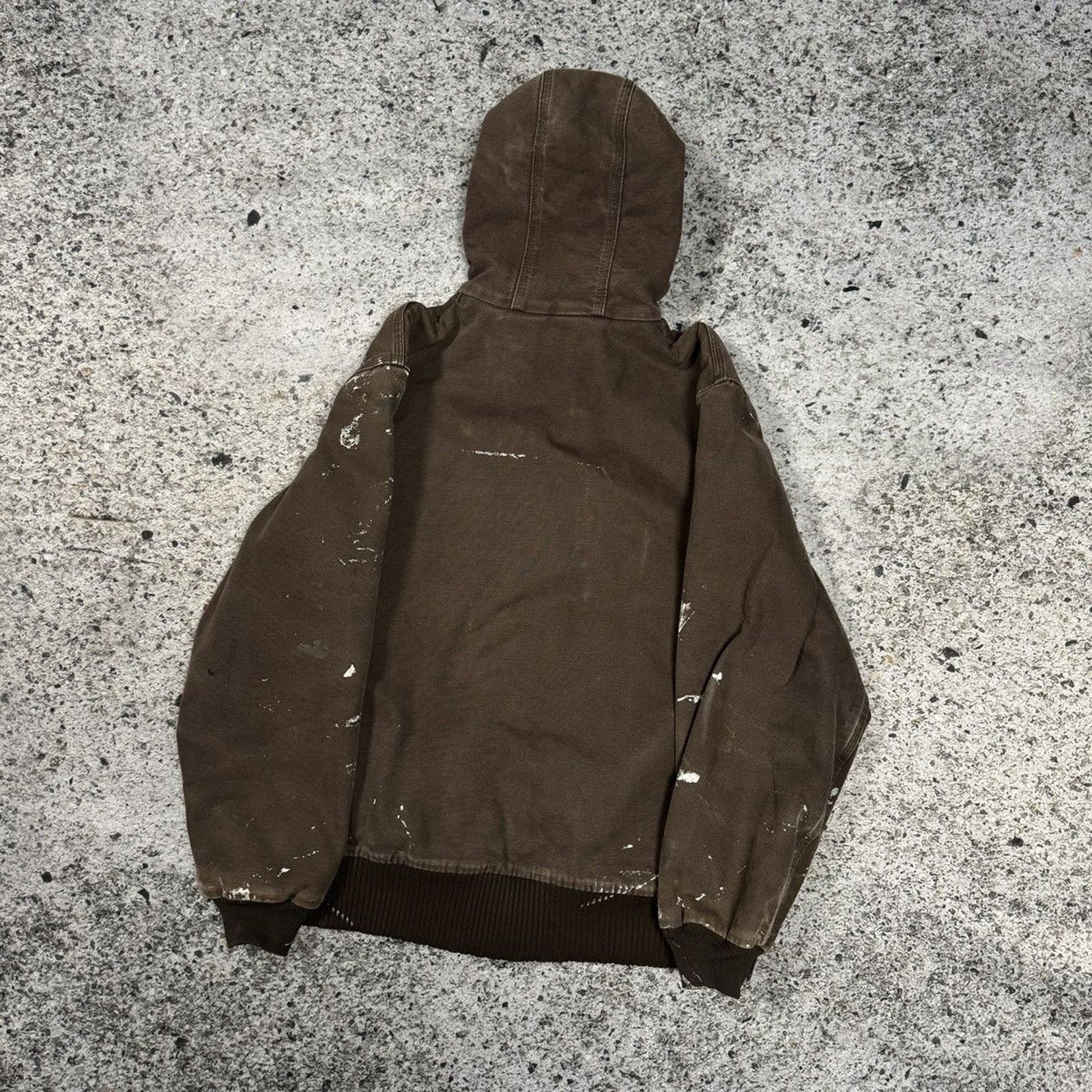 Carhartt Realtree Thrashed Faded Distressed Jacket ERD Grunge Chrome Size US L / EU 52-54 / 3 - 12 Thumbnail