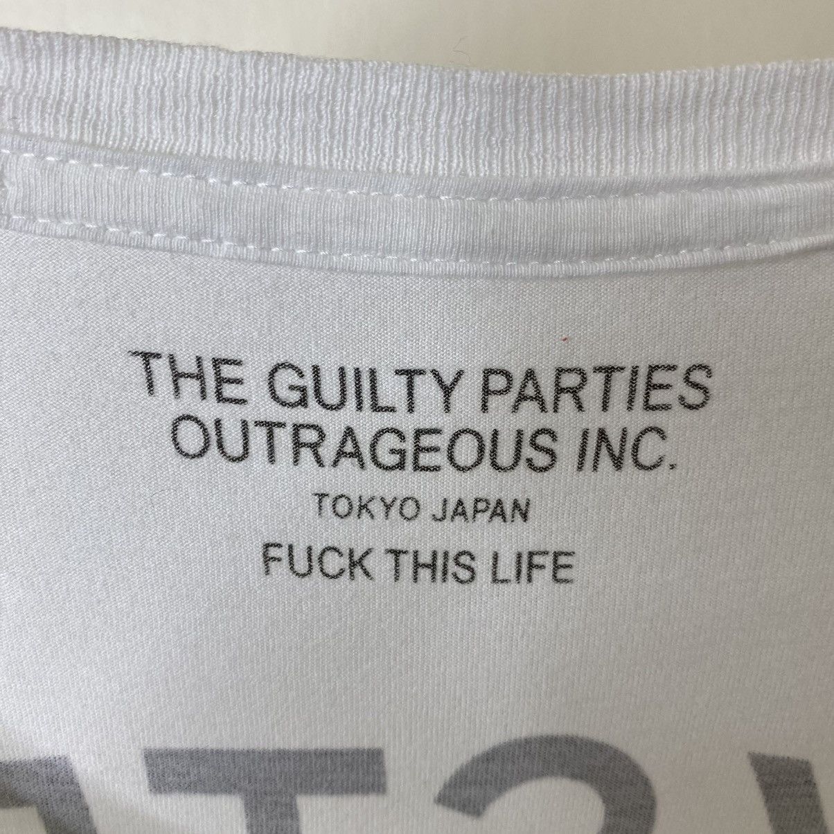 Wacko Maria The Guilty Parties Fuck This Life Rocksteady T Shirt Size US M / EU 48-50 / 2 - 3 Thumbnail