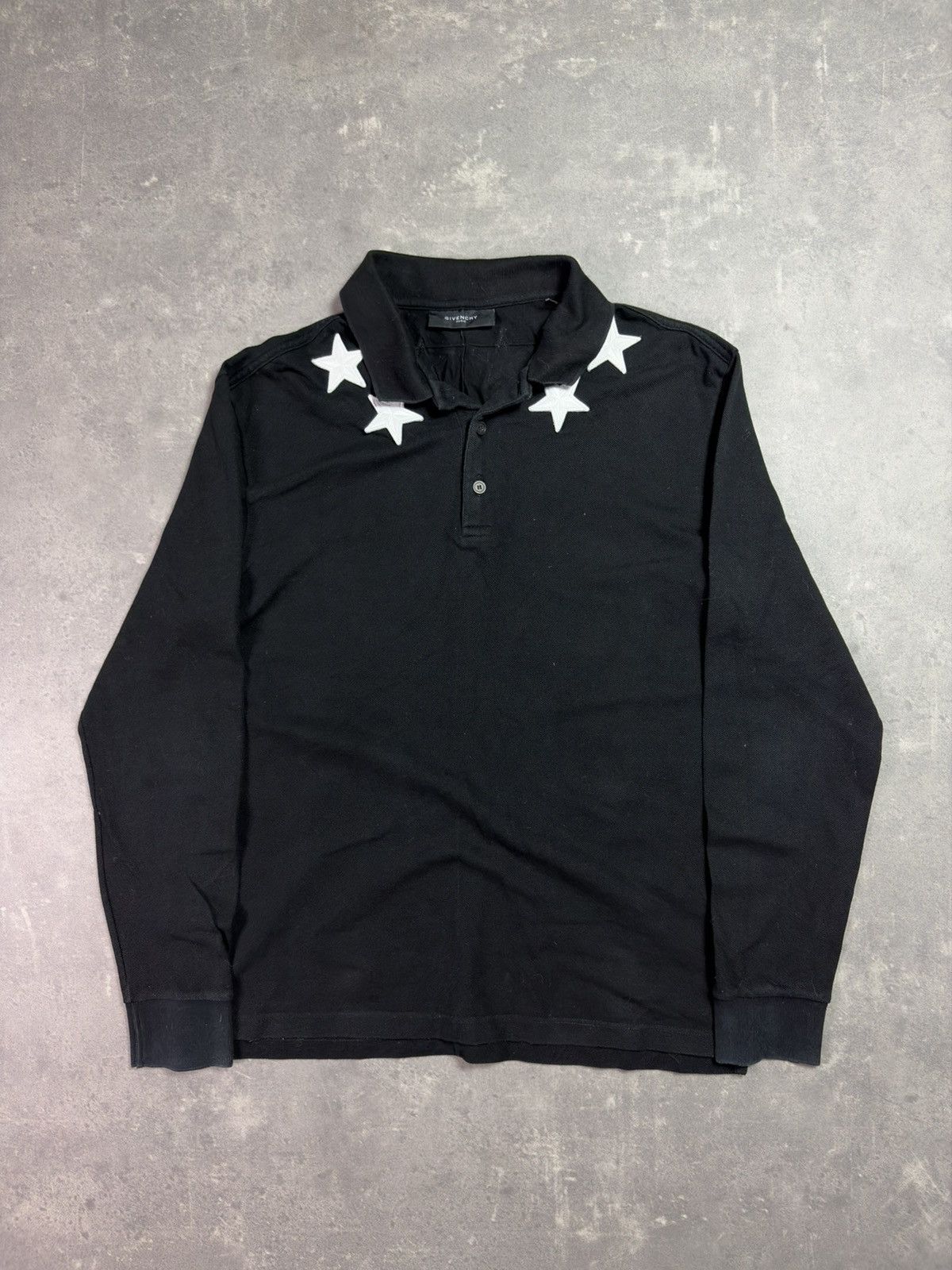 Givenchy Givenchy Stars Polo Shirt | Grailed