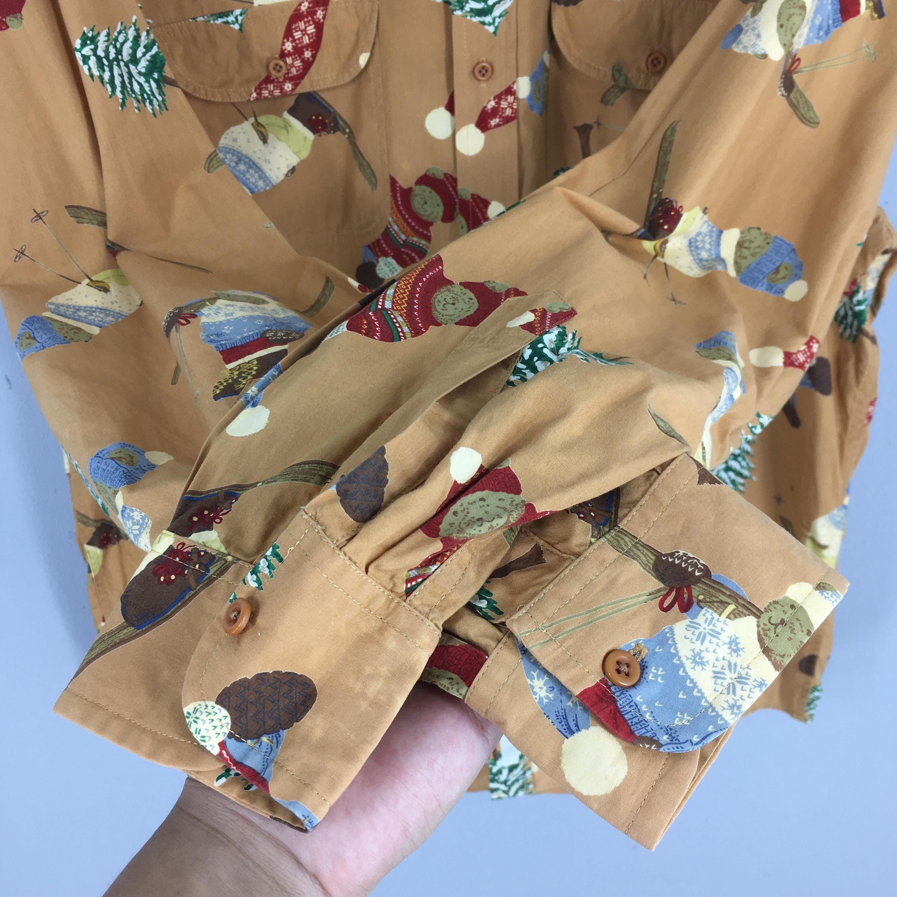 Karl Helmut × Matsuda Vintage 90's Karl Helmut Japan Brown Shirt XLarge Size US XL / EU 56 / 4 - 4 Thumbnail