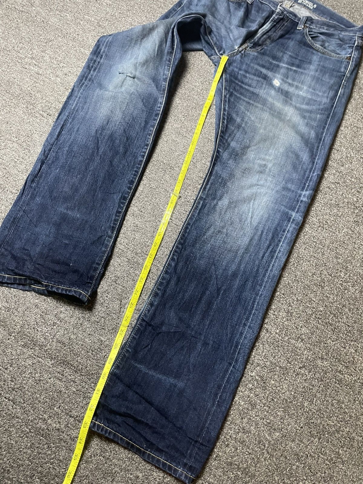 Japanese Brand × Uniqlo × Vintage UNIQLO JEANS Regular Fit Pants (111) Size US 35 - 5 Thumbnail