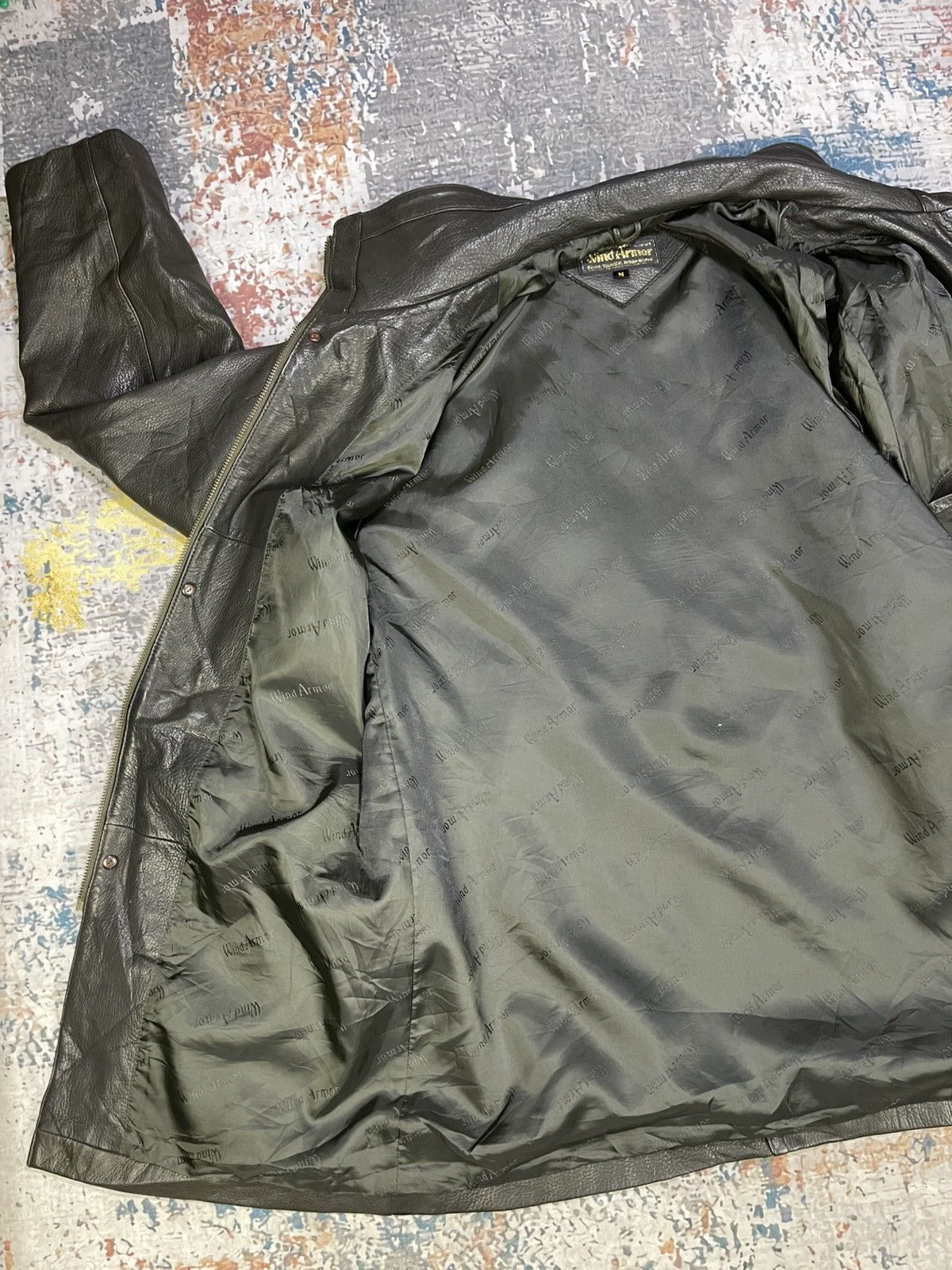Vintage Vtg Wind Armor Deerskin Leather Coat Jacket Size US M / EU 48-50 / 2 - 11 Thumbnail
