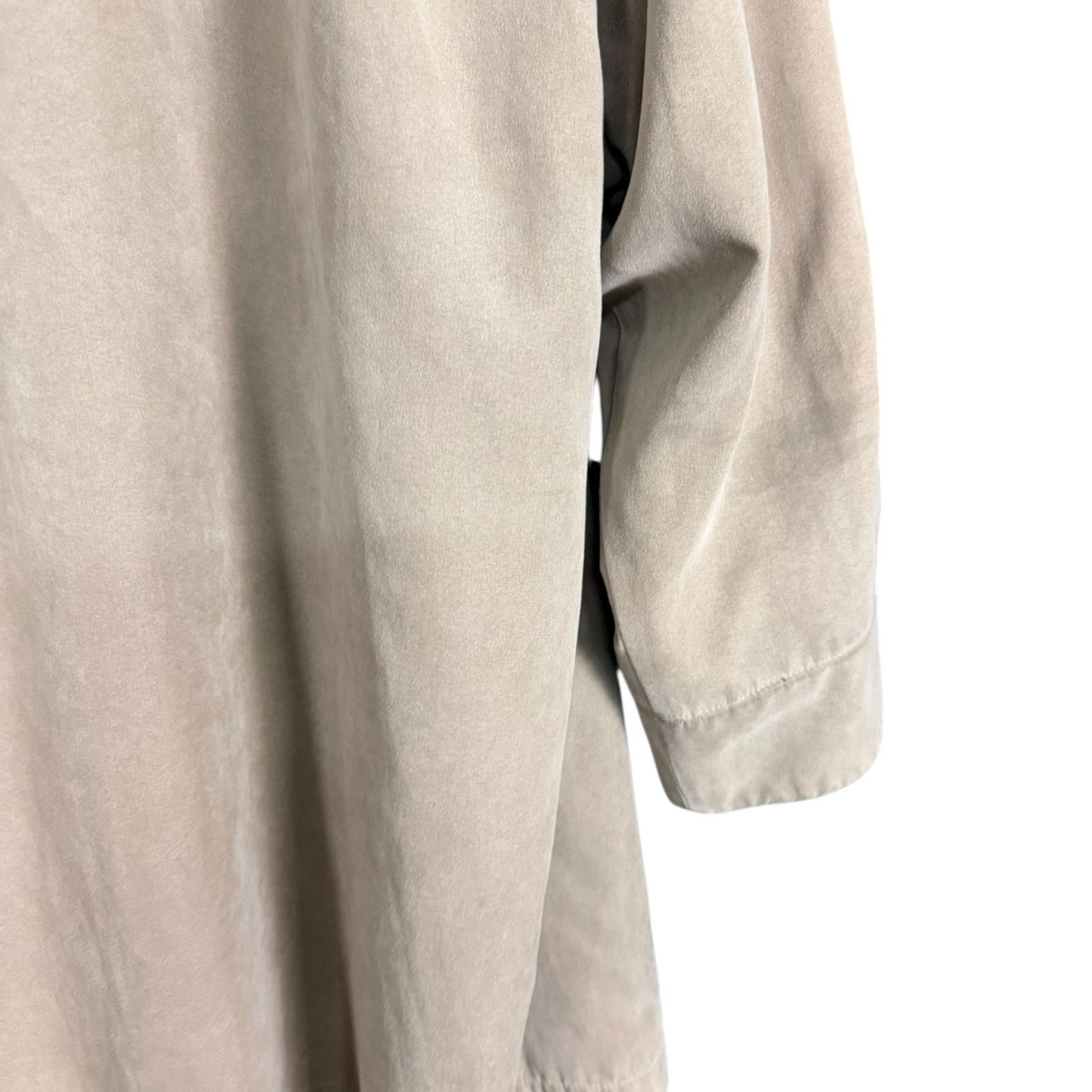London Fog London Fog Beige Brown Men's Medium Fleece Lined Trench Coat Size US M / EU 48-50 / 2 - 6 Thumbnail