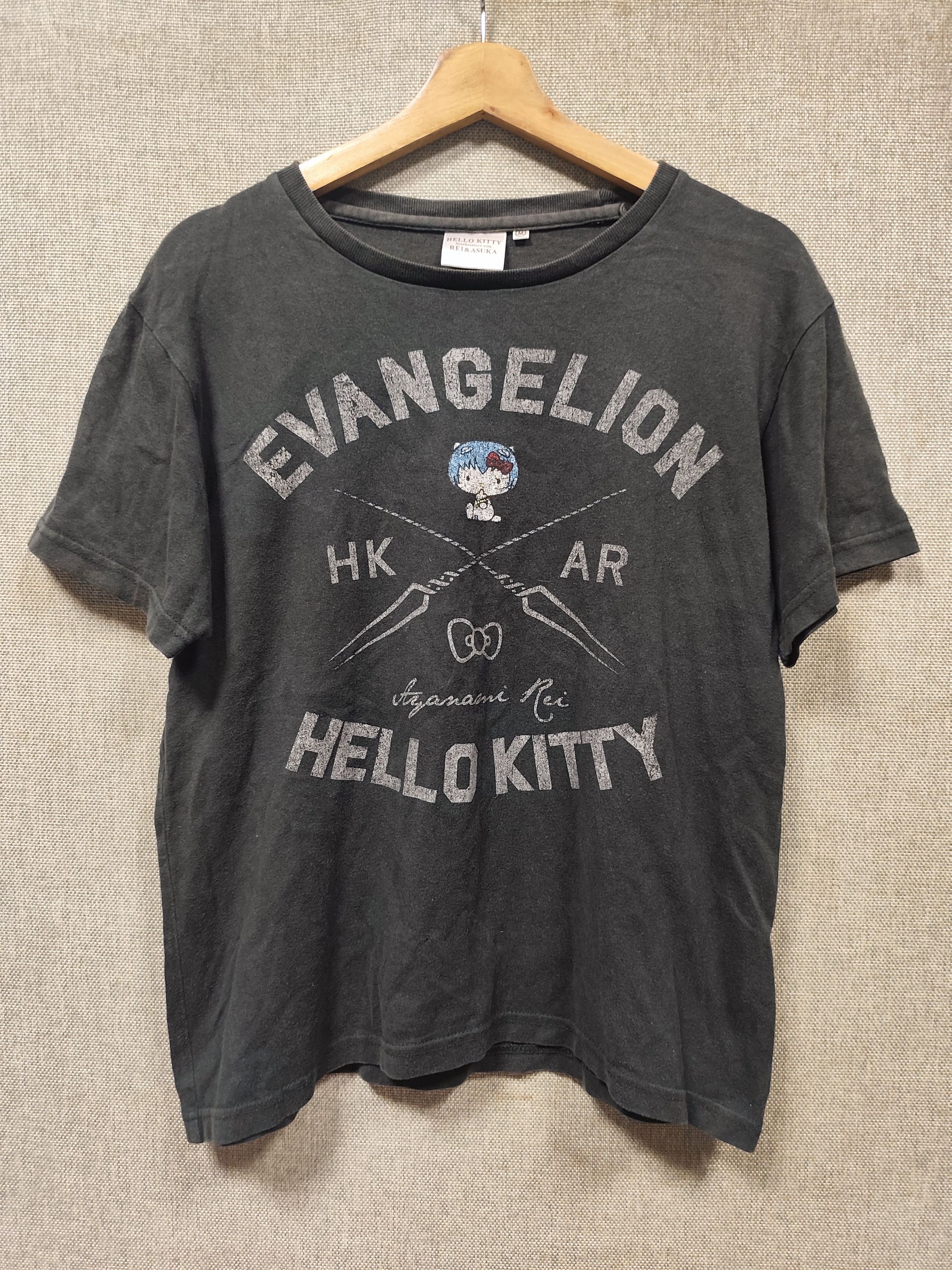 Anime Evangelion x Hello Kitty Rei T Shirt Size US M / EU 48-50 / 2 - 1 Thumbnail