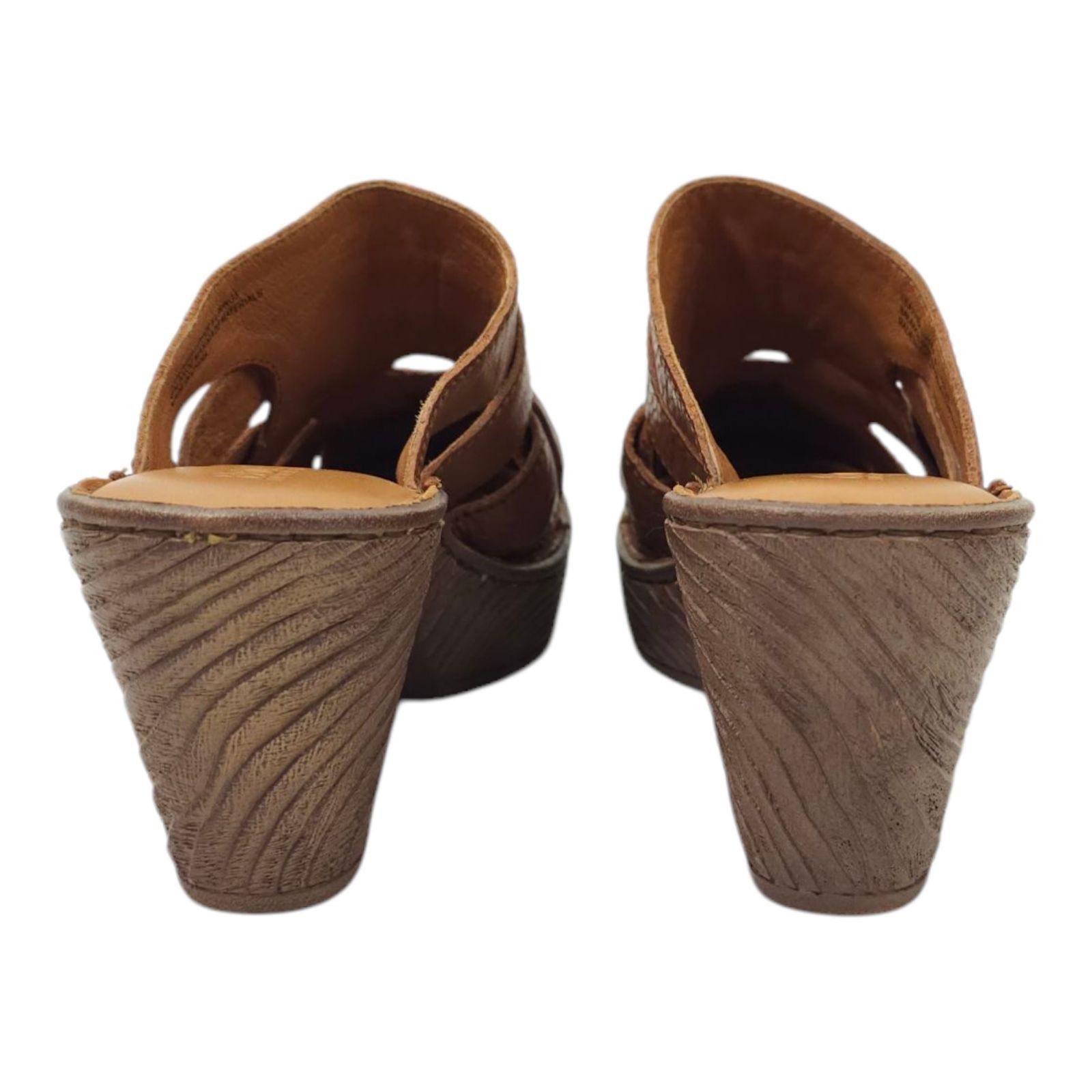 Born Born Pollina Clog Mule Womens Size 9 M Block Heel Platform Size US 9 / IT 39 - 4 Thumbnail
