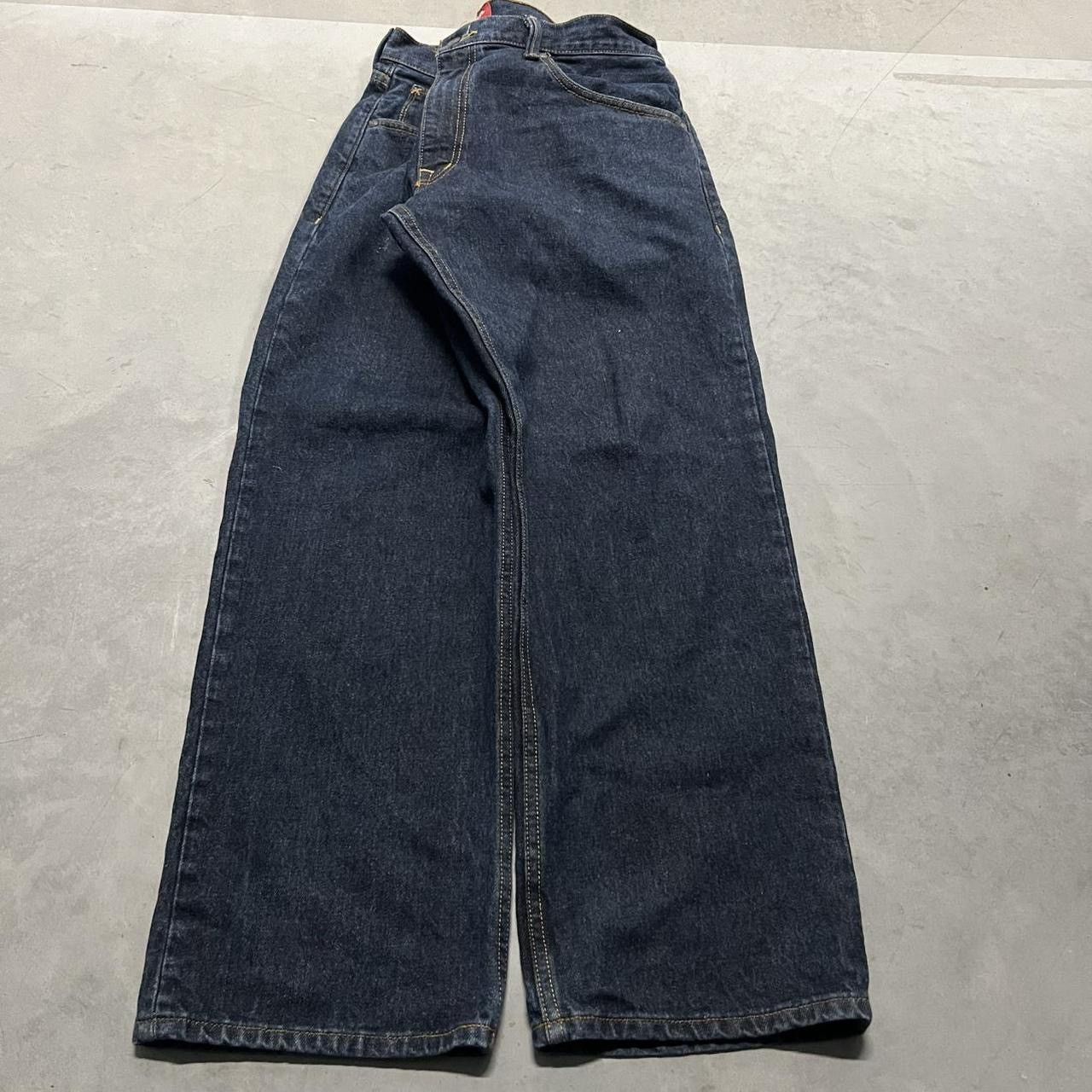 Arizona Jean Co. Crazy Vintage Y2K/2000s Baggy Dark Wash Denim Jeans! Size US 36 / EU 52 - 3 Thumbnail