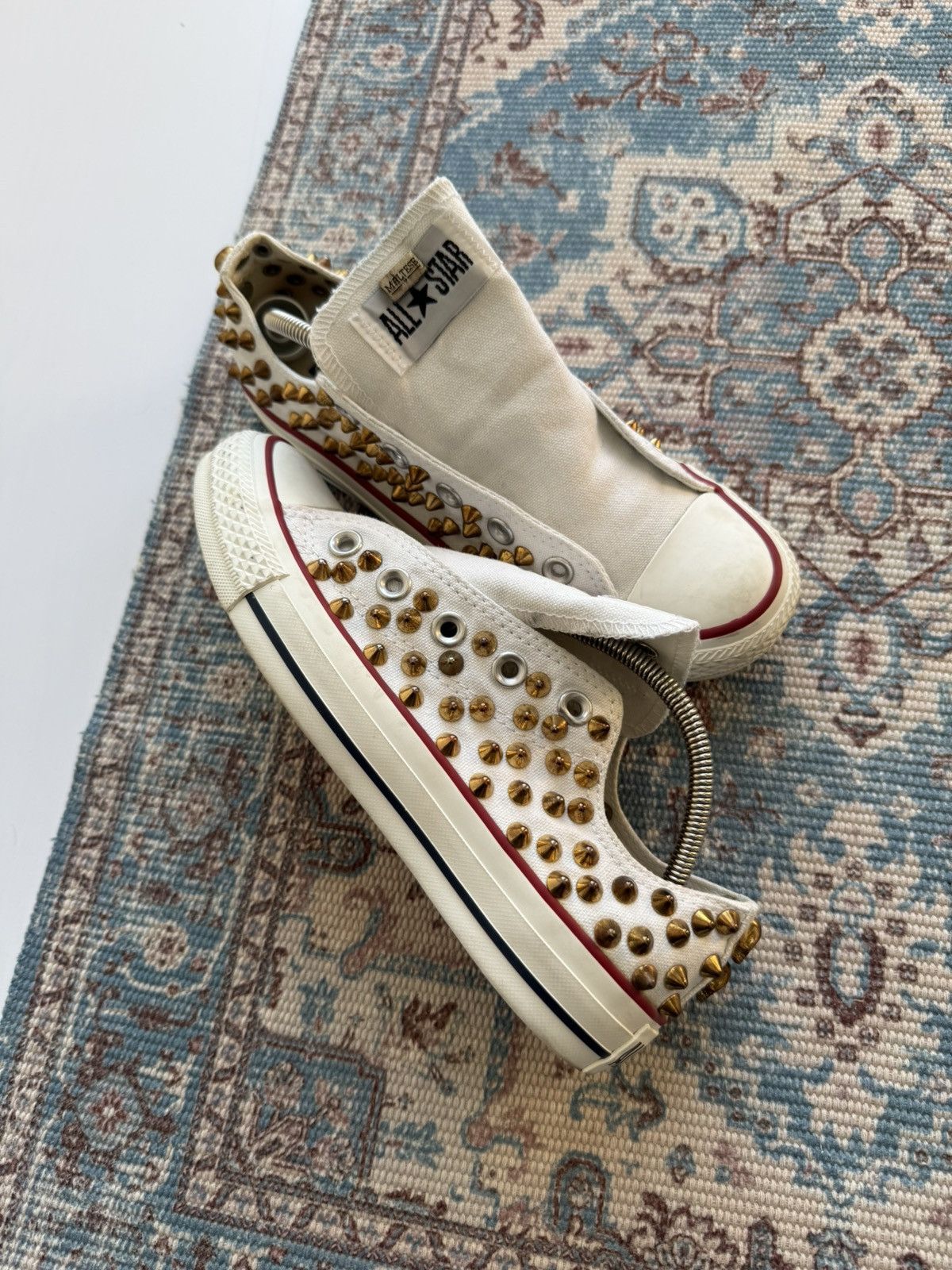 Converse Rare Converse Maltese Lab All Stars Studs Skull Shoes Sz36,5 Size US 6.5 / IT 36.5 - 8 Thumbnail