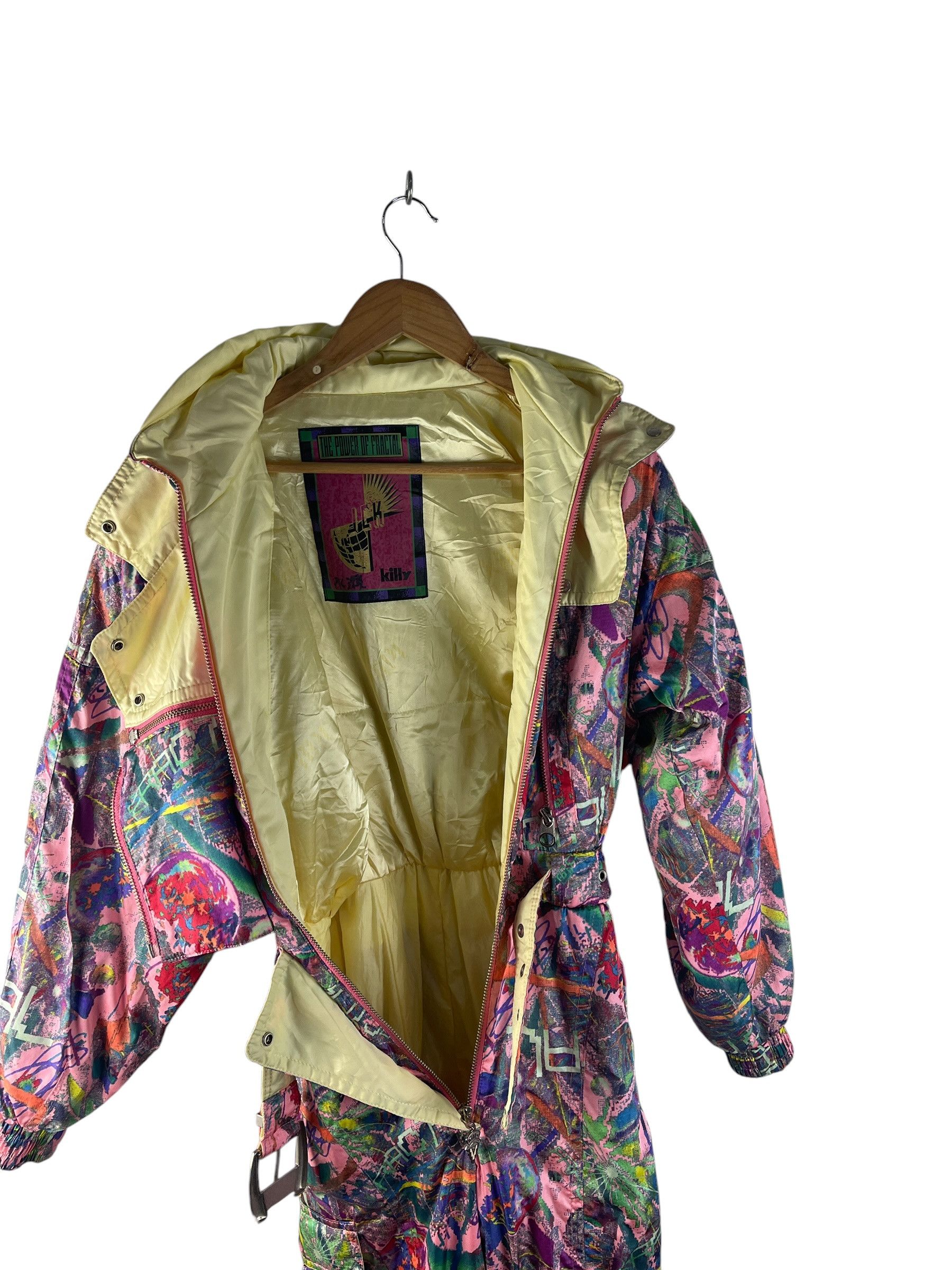 Japanese Brand Vintage Killy “The Power of Fractal” Ski Suit Snow Suit Size US 30 / EU 46 - 12 Thumbnail