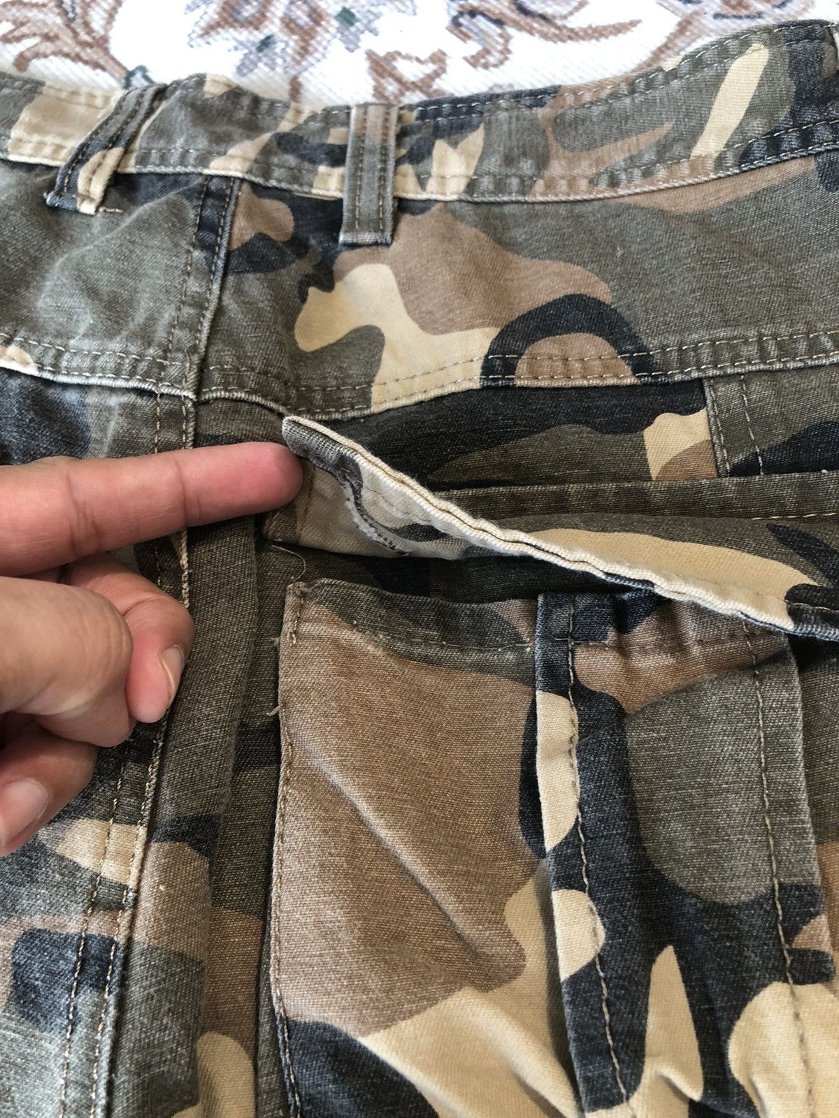 Japanese Brand CAMO TACTICAL CARGO PANTS Size US 28 / EU 44 - 10 Thumbnail