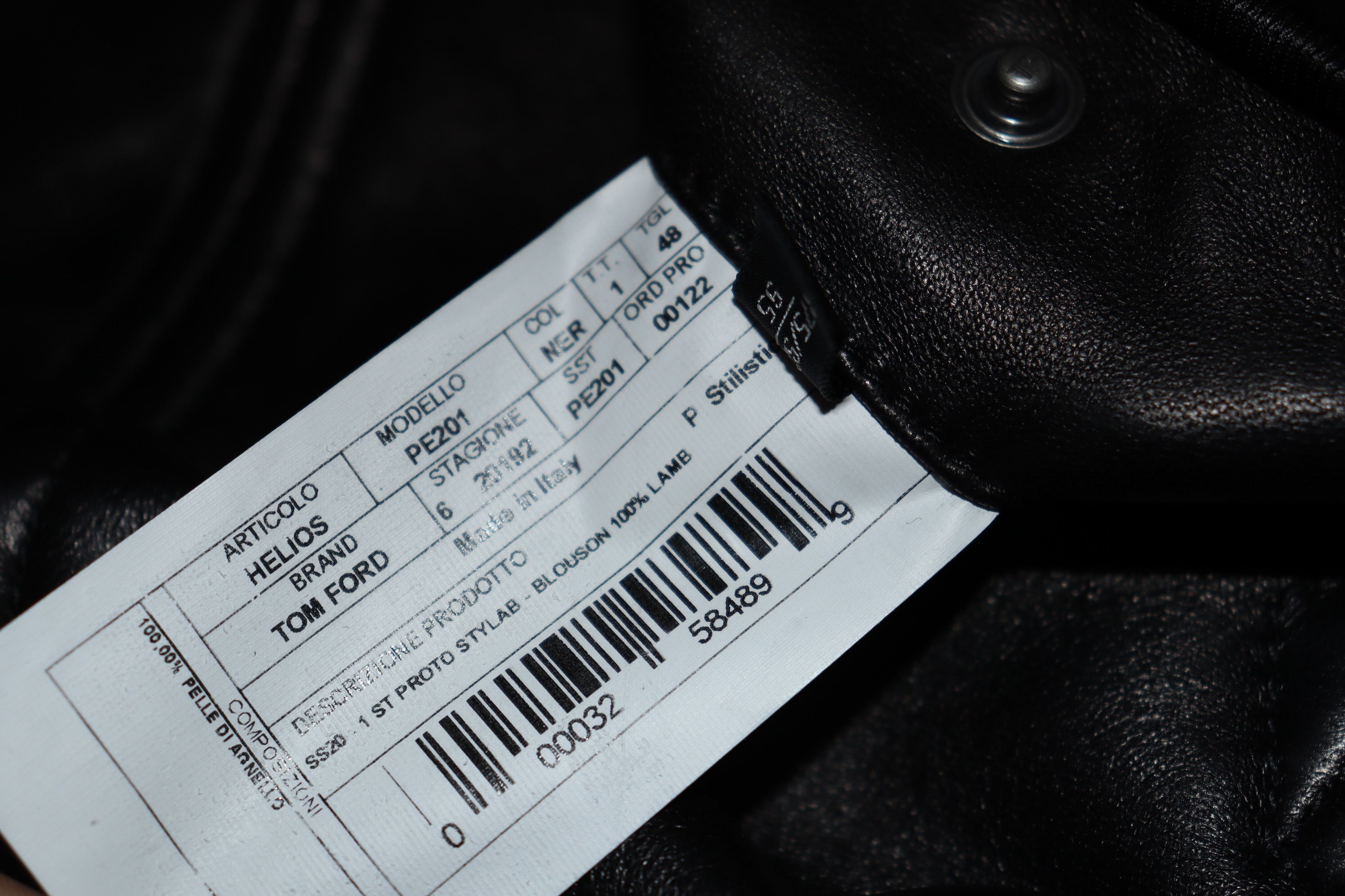 Tom Ford o1rshd1 Leather Jacket in Black Size US M / EU 48-50 / 2 - 13 Thumbnail