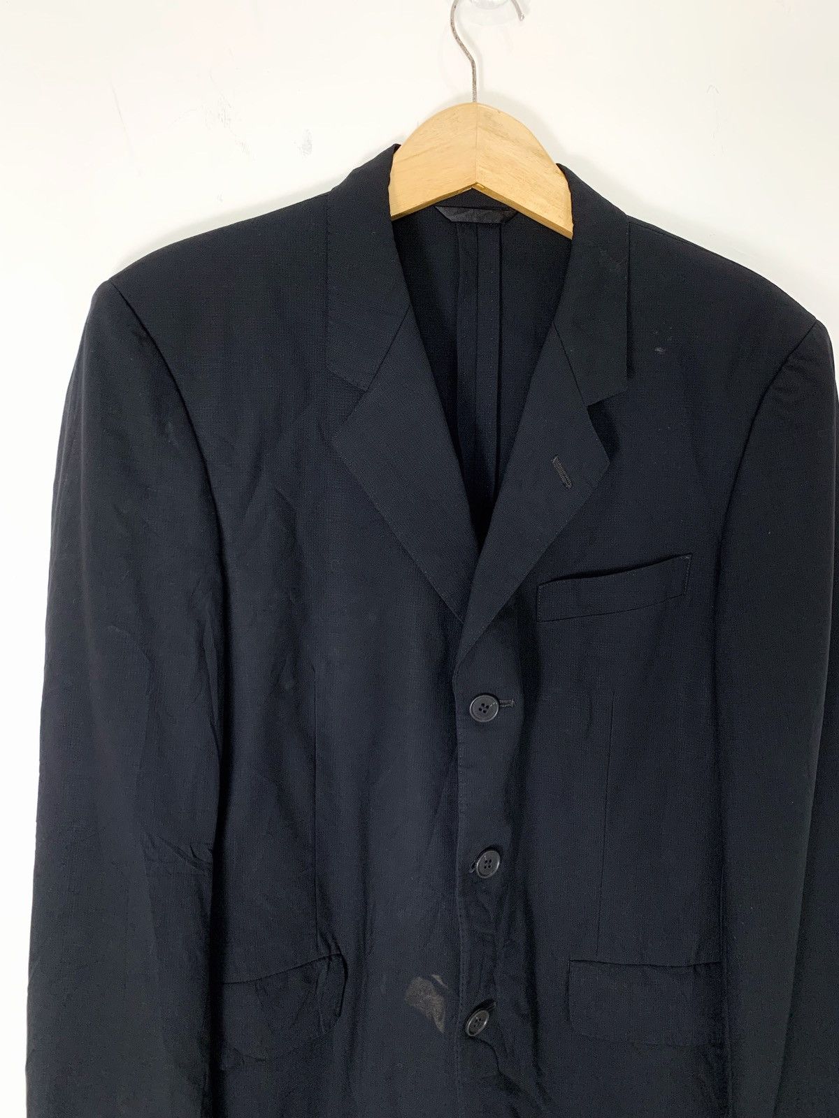Yohji Yamamoto 80s yohji yamamoto durban blazers distress Size 36R - 15 Thumbnail