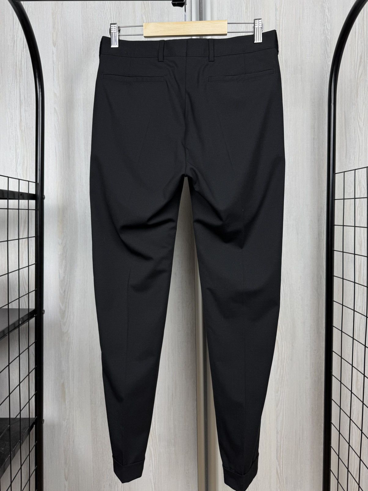 Paul Smith Paul Smith black wool stretch classic casual dress pants Size US 28 / EU 44 - 5 Thumbnail