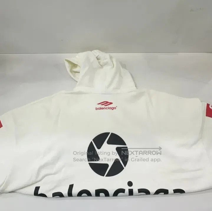 Balenciaga Balenciaga FW23 Logo Print Hoodie for All. Size US M / EU 48-50 / 2 - 6 Thumbnail