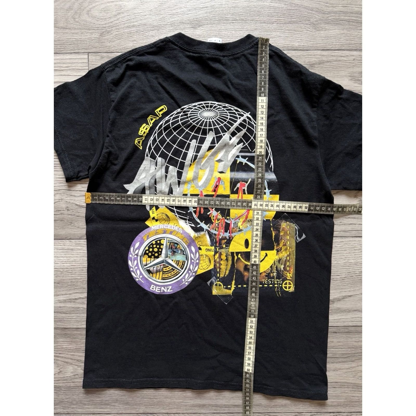 Gildan A ASAP Rocky Mercedes Benz Graphic T Shirt Women S Black Size S / US 4 / IT 40 - 3 Thumbnail