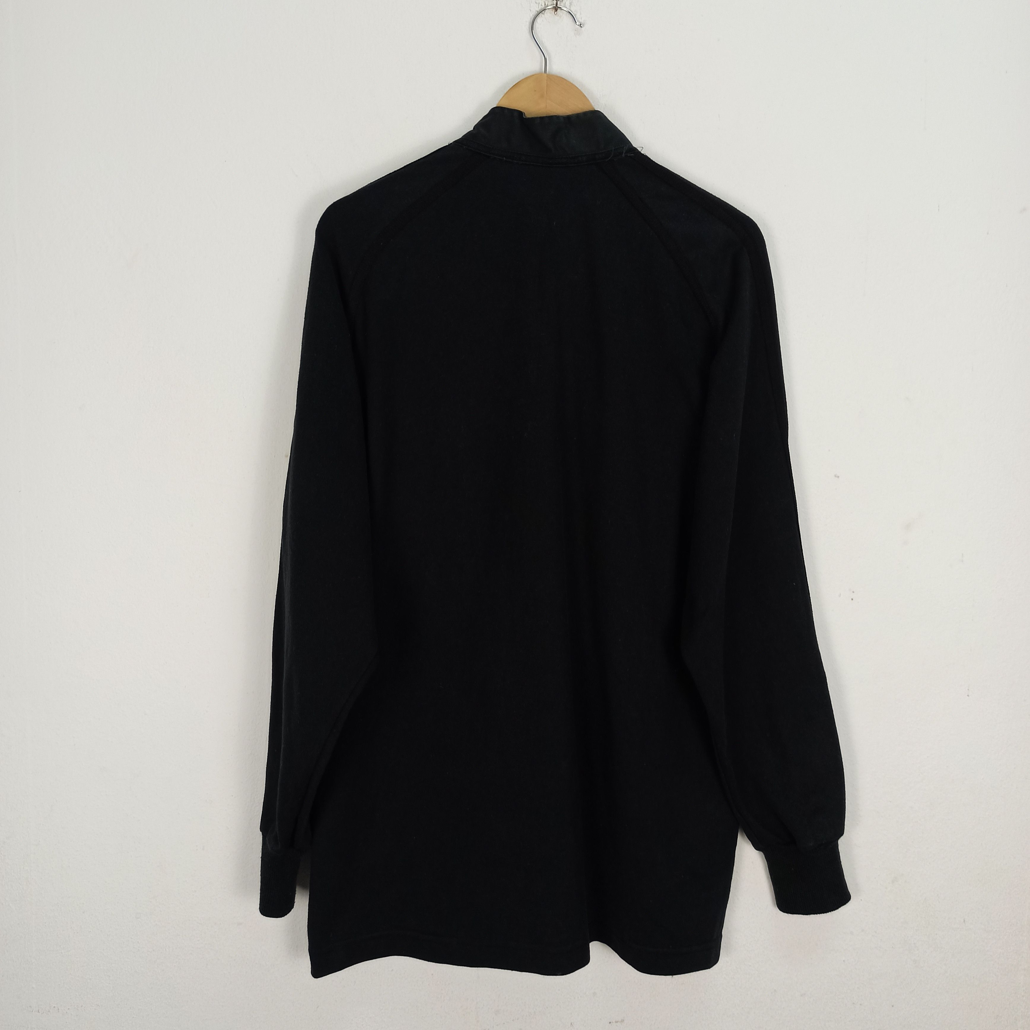Adidas × All Blacks Rare All Black X Adidas Rugby Long Sleeve Size US XL / EU 56 / 4 - 4 Thumbnail