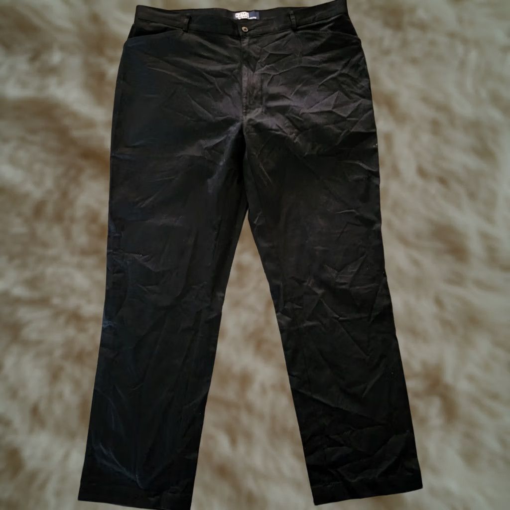 Polo Ralph Lauren Polo Ralph Lauren Chino Pants Slacks Mens 40x32 Black Straight Classic Flat Front Pocket Logo Lounge Casual 40 Regular Mens Size US L / EU 52-54 / 3 - 1 Thumbnail