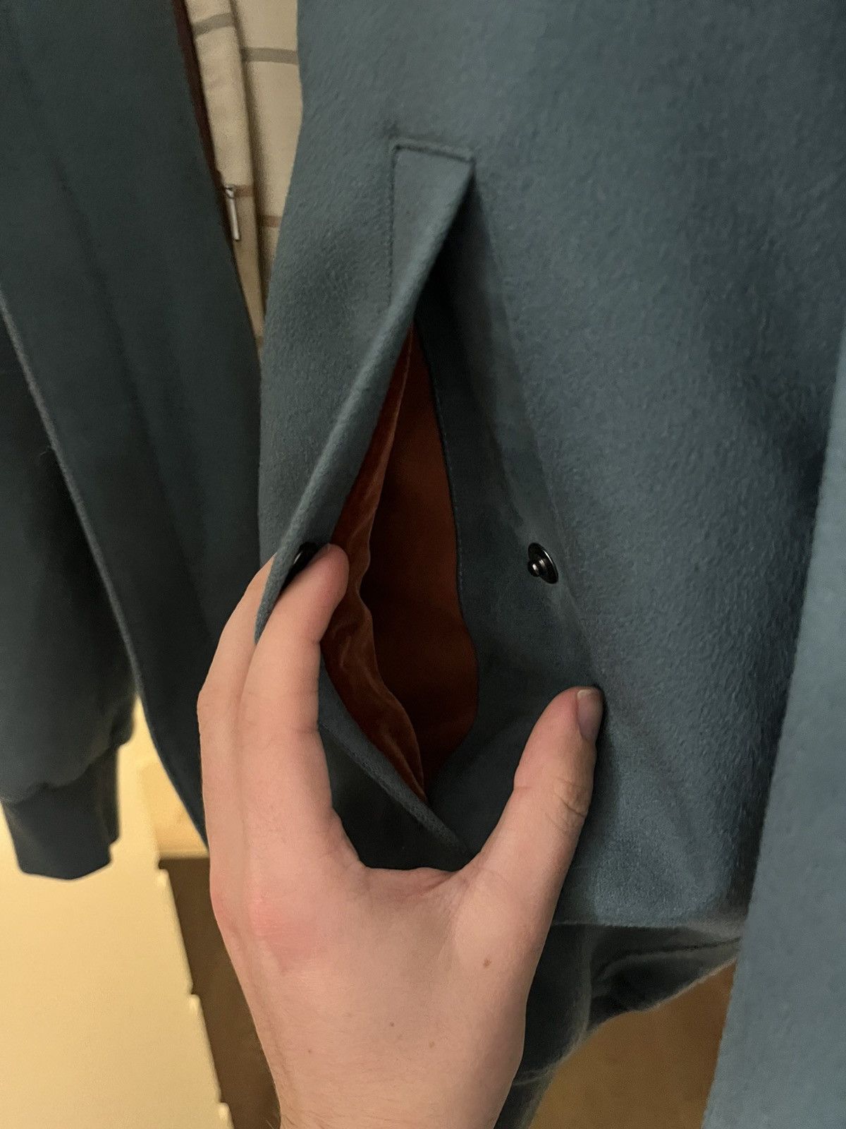 Loro Piana Loro Piana green cashmere bomber size medium/large Size US L / EU 52-54 / 3 - 6 Thumbnail