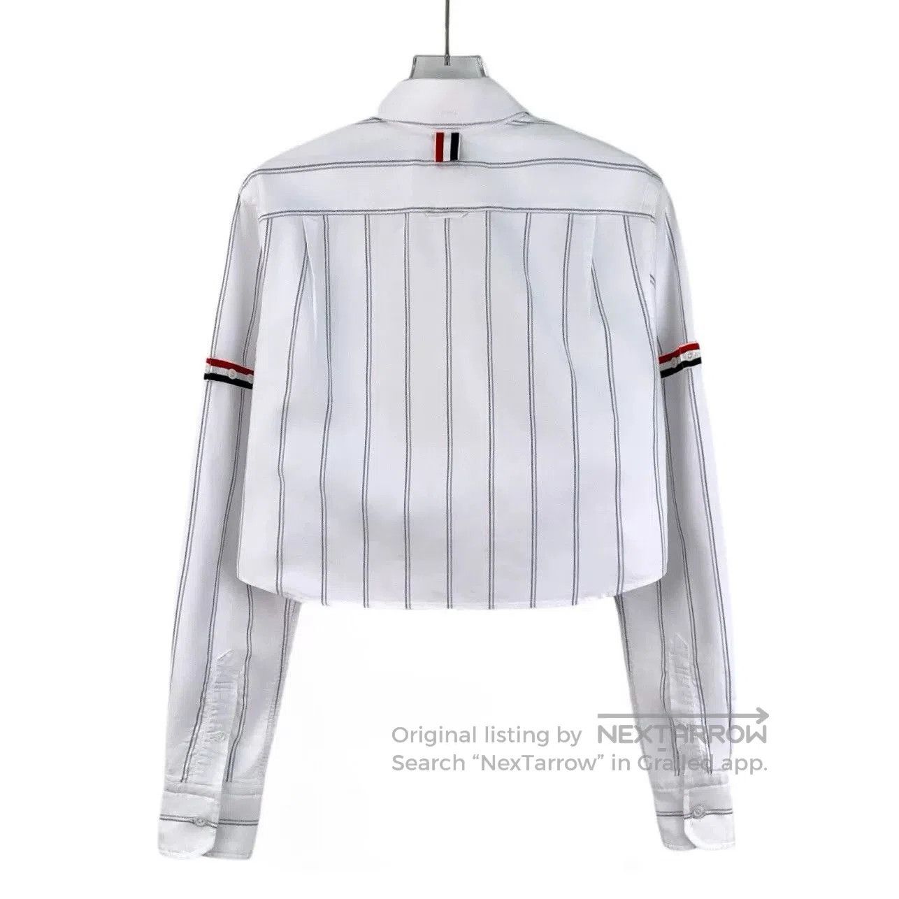 Thom Browne thom browne striped long sleeve shirt. Size US M / EU 48-50 / 2 - 2 Thumbnail