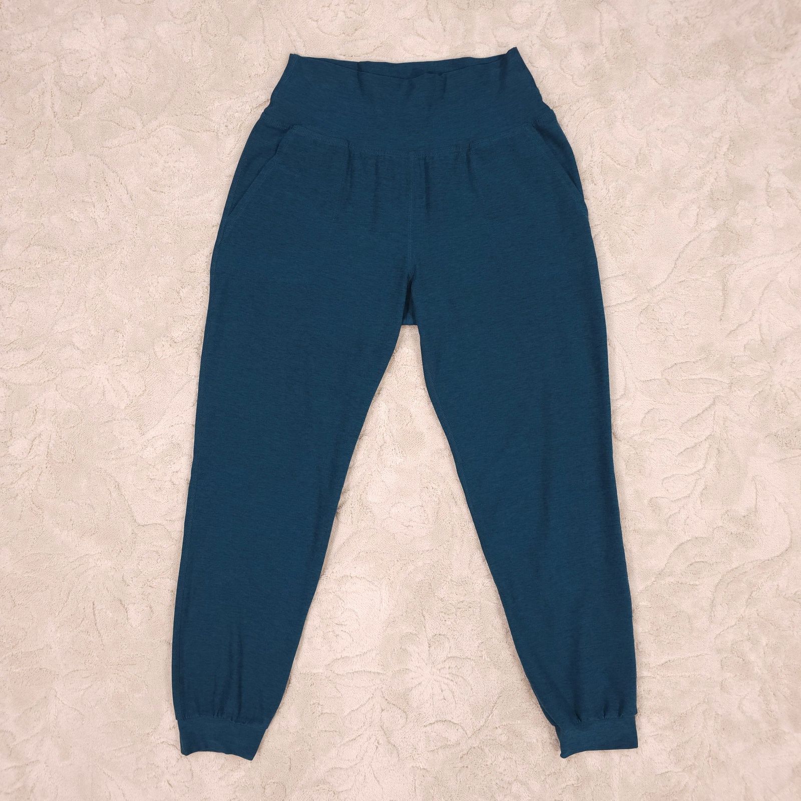 Beyond Yoga Beyond Yoga Spacedye Midi Joggers Blue Gem Heather Sz XS Size 26" / US 2 / IT 38 - 2 Thumbnail