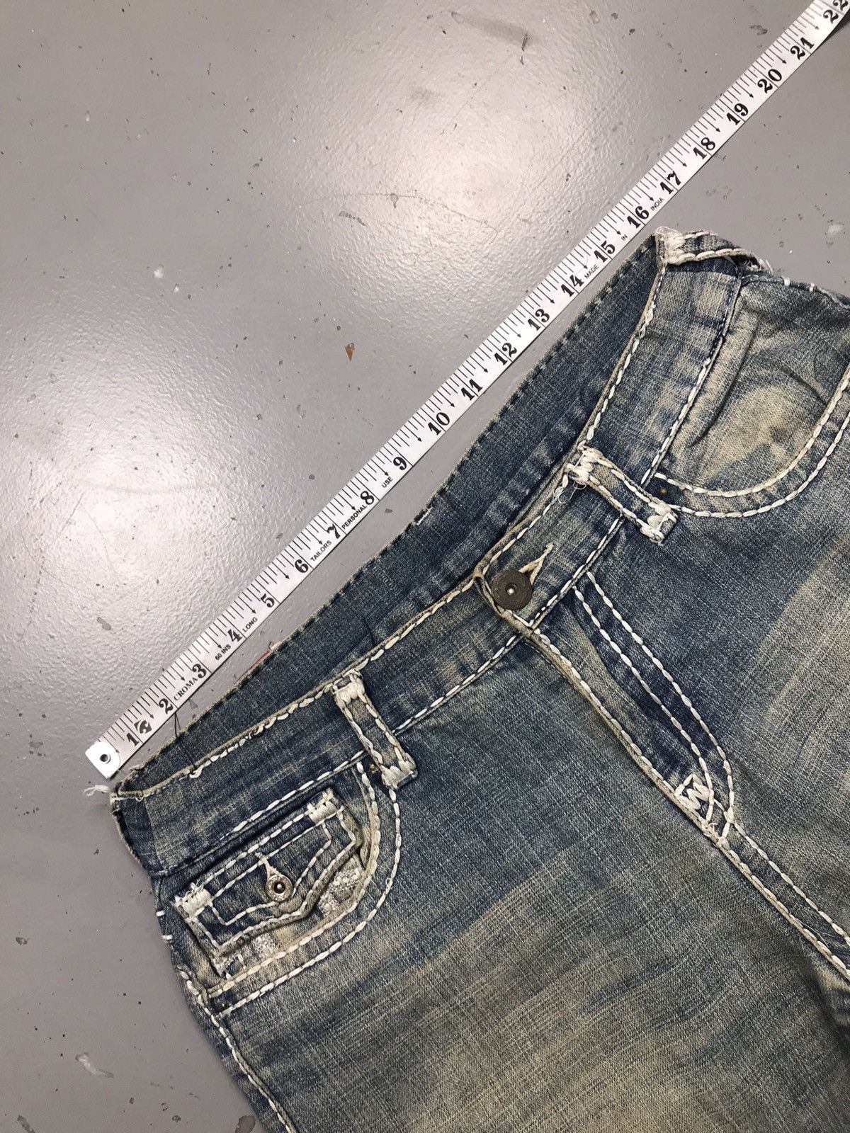 Designer × Vintage Vintage hip hop Joey super T faded denim short Size US 32 / EU 48 - 8 Thumbnail