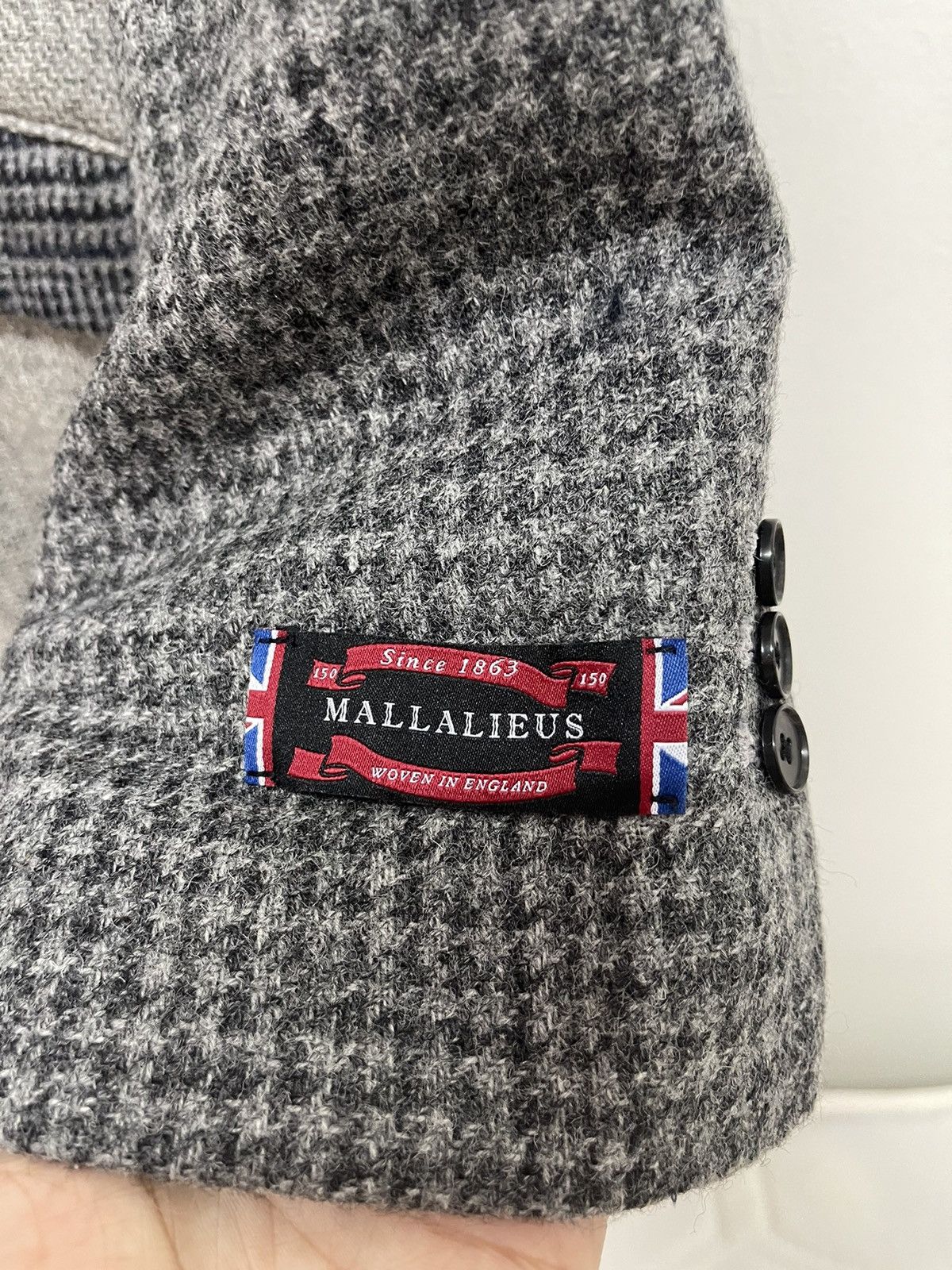 Alexander Julian “MALLALIEUS” by ALEXANDER JULIAN Wool Patch Trench Size US L / EU 52-54 / 3 - 4 Thumbnail