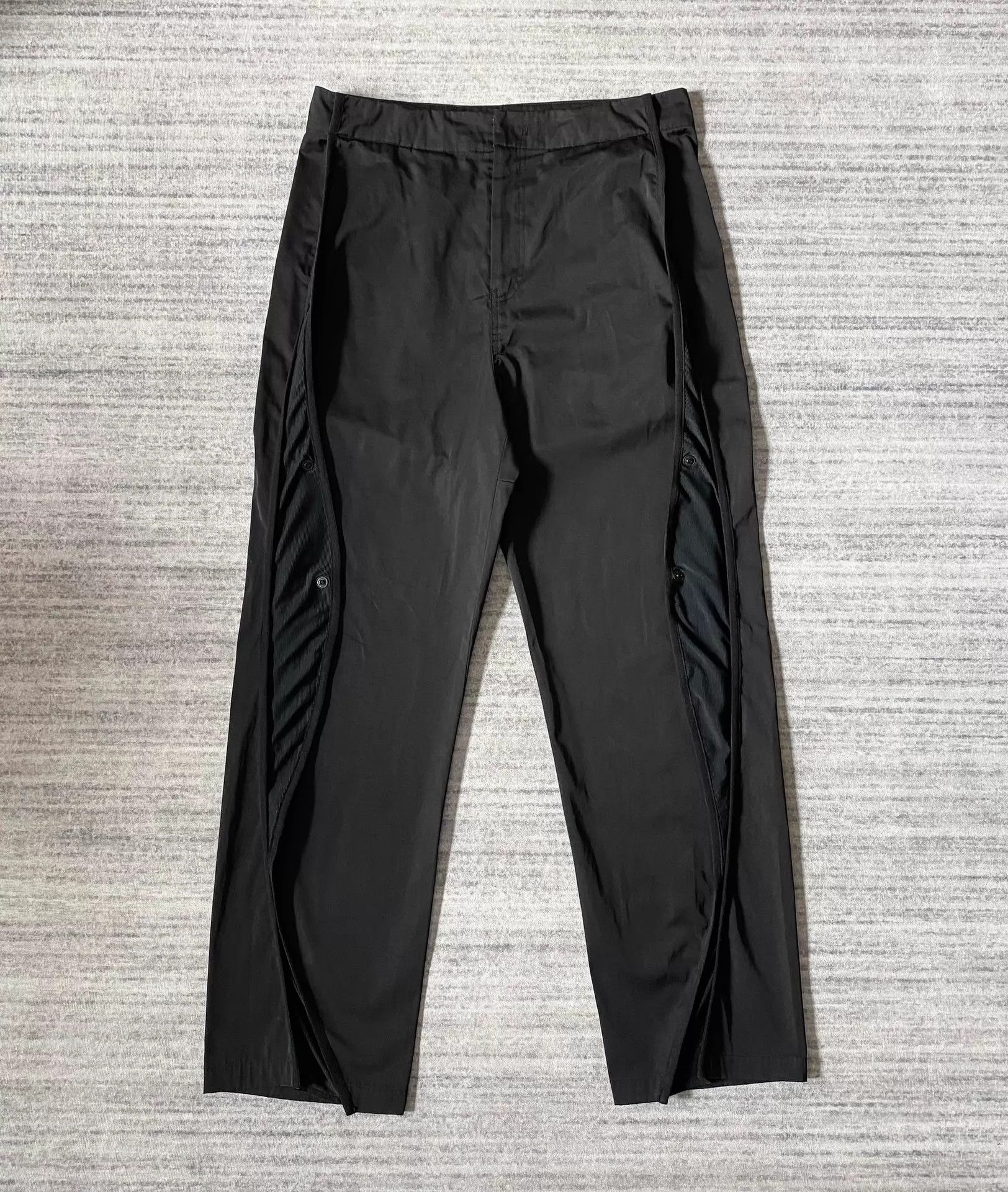 POST ARCHIVE FACTION (PAF) PAF Right 3.1 Nylon Mesh Button Track (Worn 1x) Size US 34 / EU 50 - 1 Thumbnail