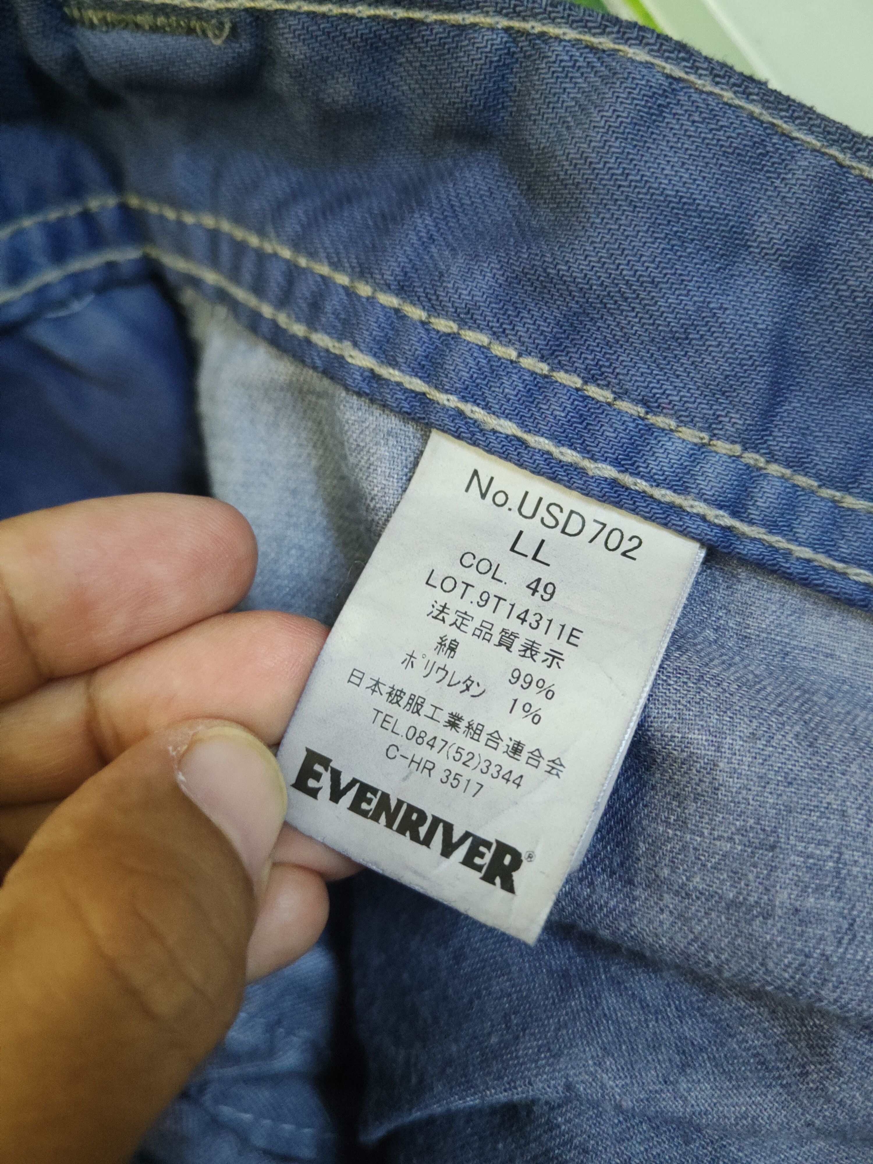 Japanese Brand DL Evenriver Purple Multipocket Cargo Pants #46-624 Size US 34 / EU 50 - 14 Thumbnail