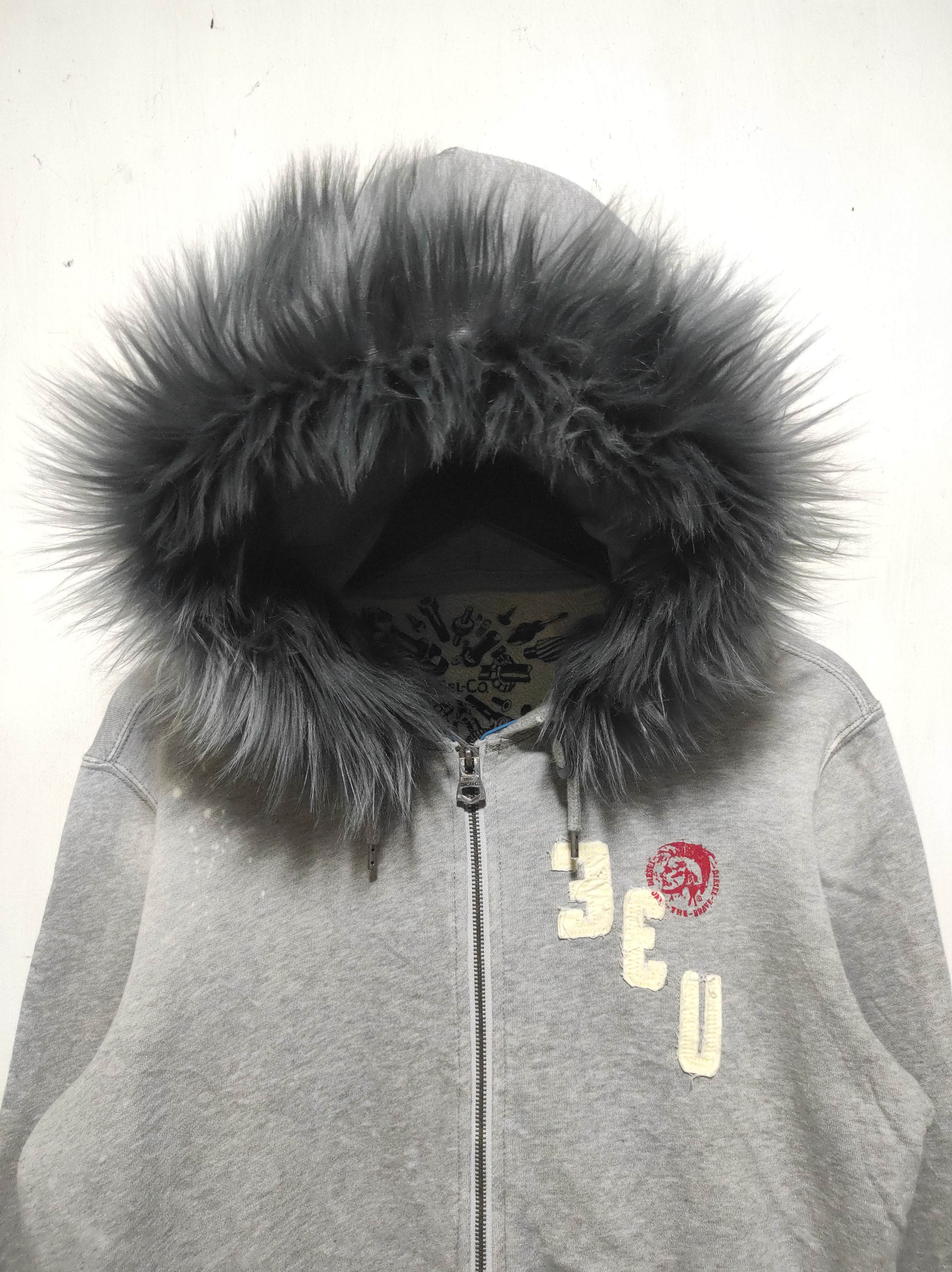 If Six Was Nine Diesel Zipper Fur Hoodie LGB IfSixWasNine style Size US L / EU 52-54 / 3 - 4 Thumbnail