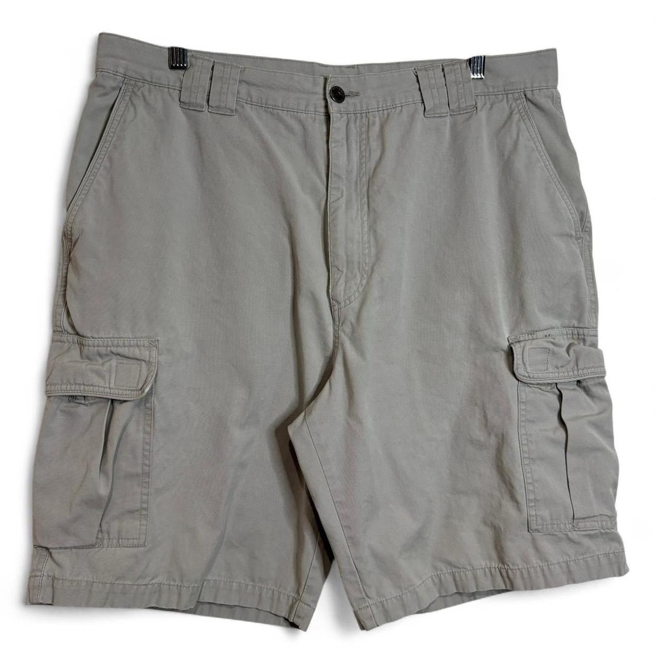 Britches Beige Baggy Cargo Shorts W36 Size US 36 / EU 52 - 1 Thumbnail