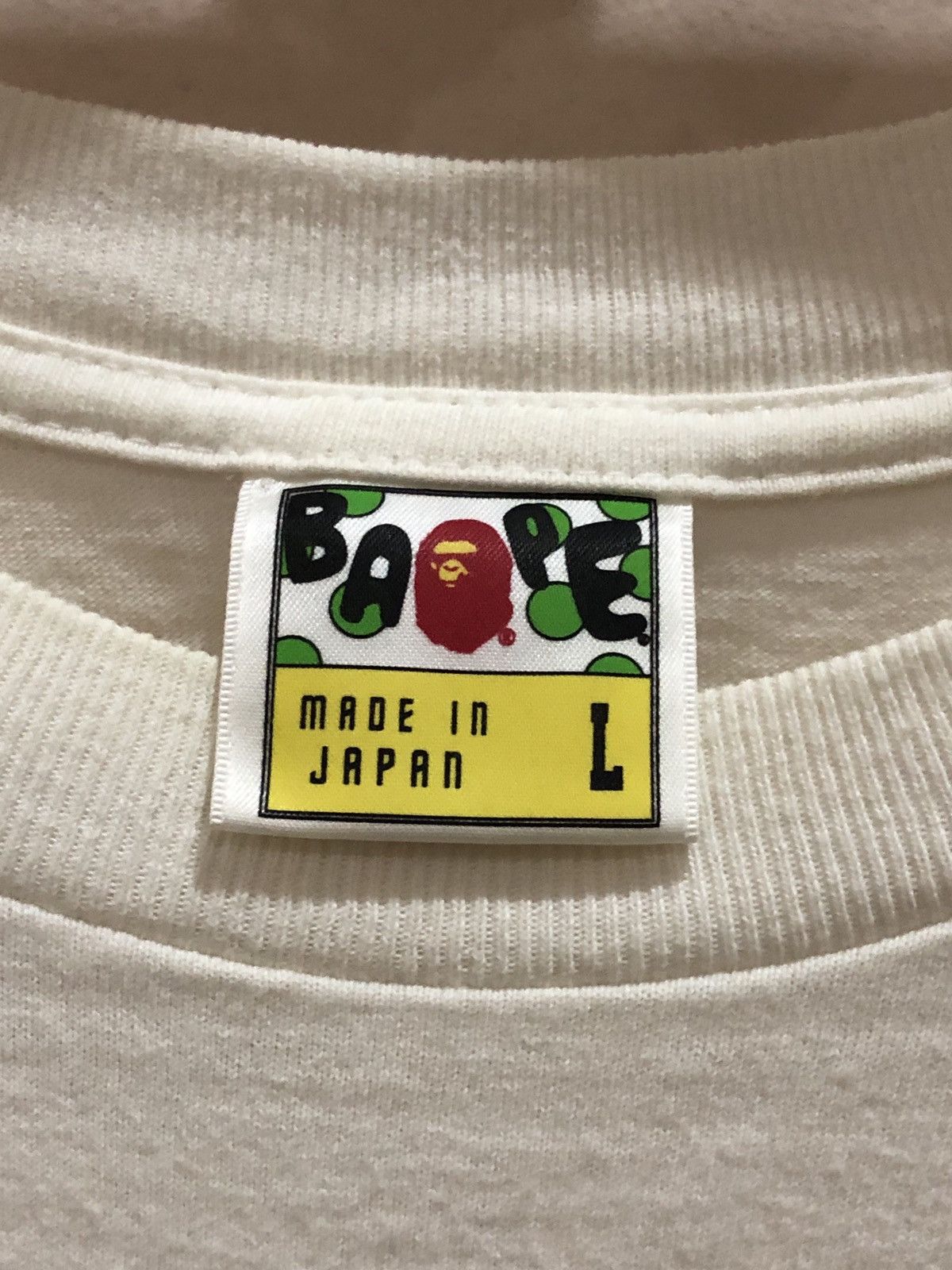 Bape OG 2010 Baby Mirock Tshirts Size US L / EU 52-54 / 3 - 5 Thumbnail
