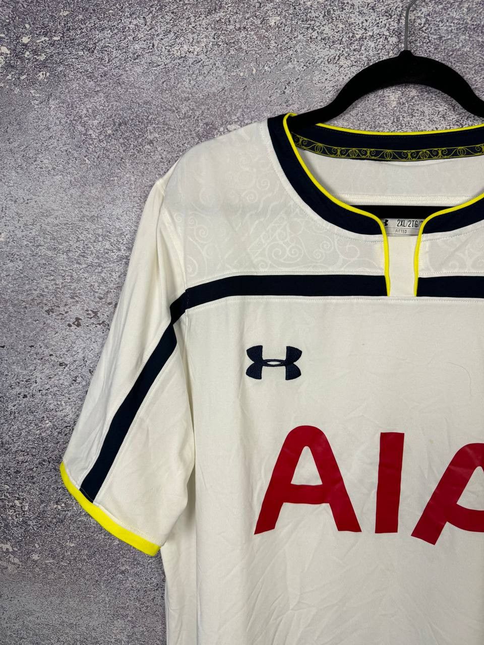 Under Armour × Vintage Vintage Tottenham 2014/15 Under Armour Soccer Jersey Size US XXL / EU 58 / 5 - 3 Thumbnail