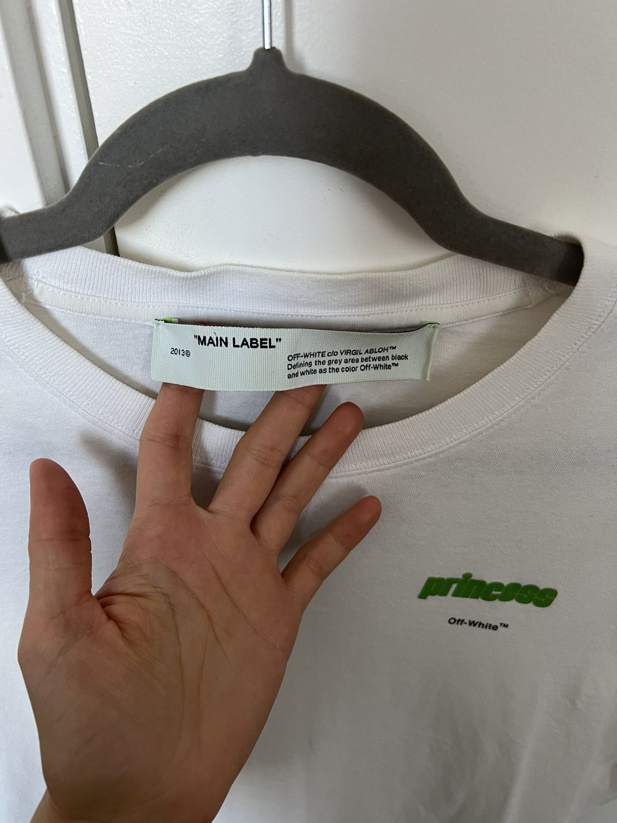 Off-White T-shirt white Off-White Size XS / US 0-2 / IT 36-38 - 2 Thumbnail