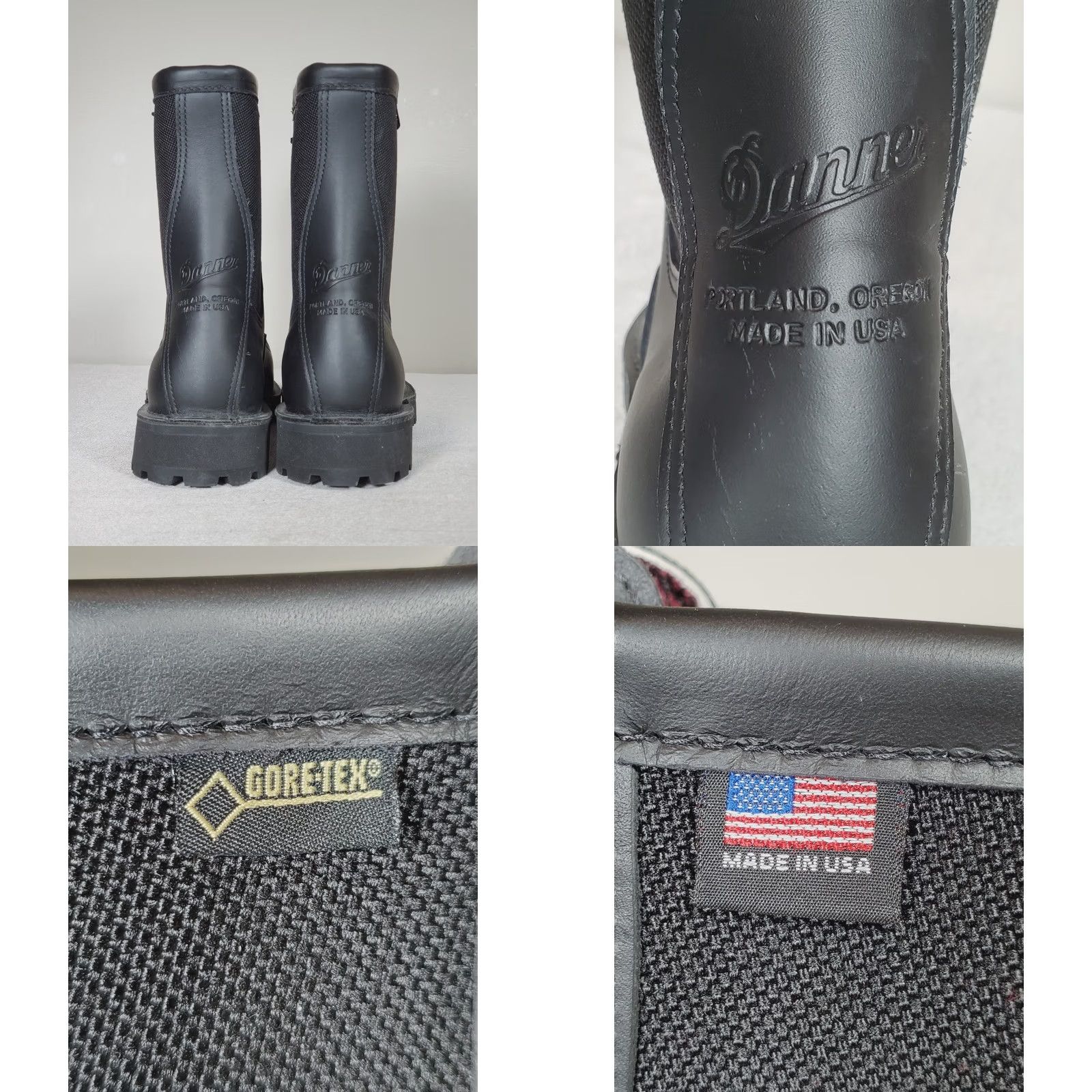 Danner Danner Acadia 8" Black Insulated 200G Boots GTX Waterproof 69210 US 10 D Men Size US 10 / EU 43 - 8 Thumbnail
