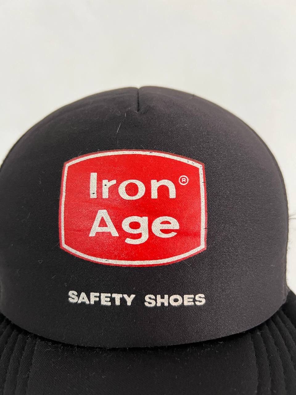 Vintage Vintage Iron Age Safety Shoes Taiwan Roc Trucker Hat Size ONE SIZE - 8 Thumbnail