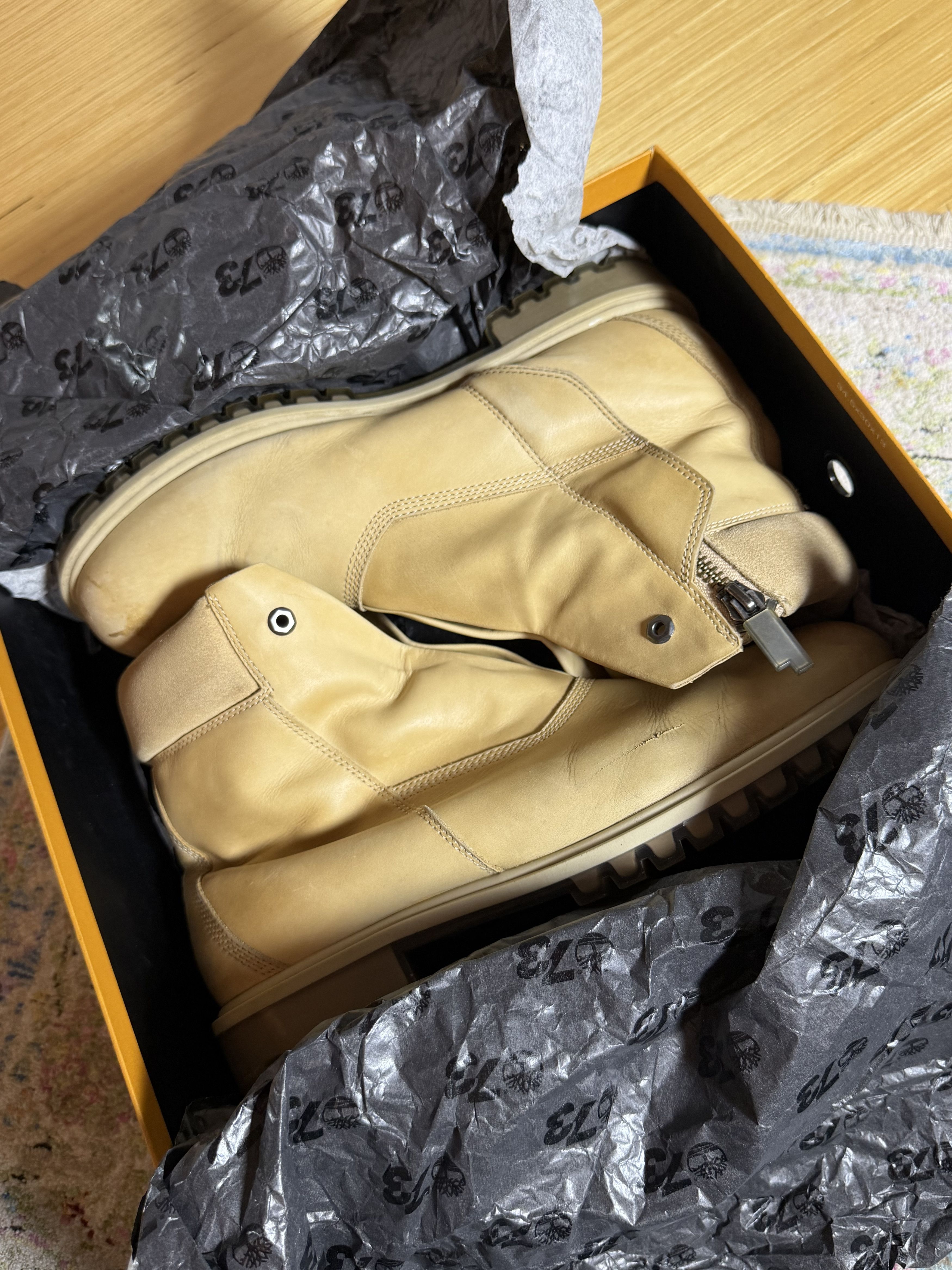 A-COLD-WALL* x Timberland 6 Inch Stone Boot