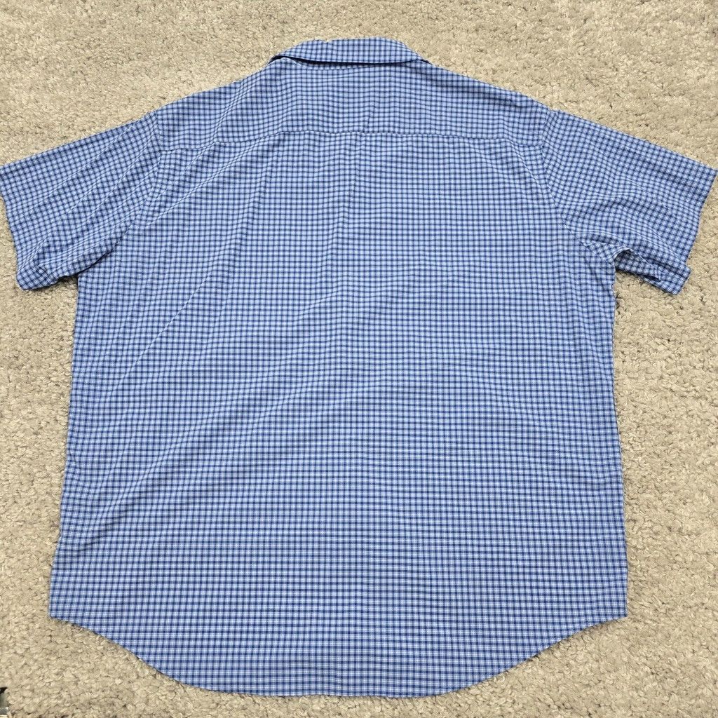 Peter Millar Peter Millar 2XL Featherweight Plaid Short Sleeve Shirt READ Size US XXL / EU 58 / 5 - 7 Thumbnail