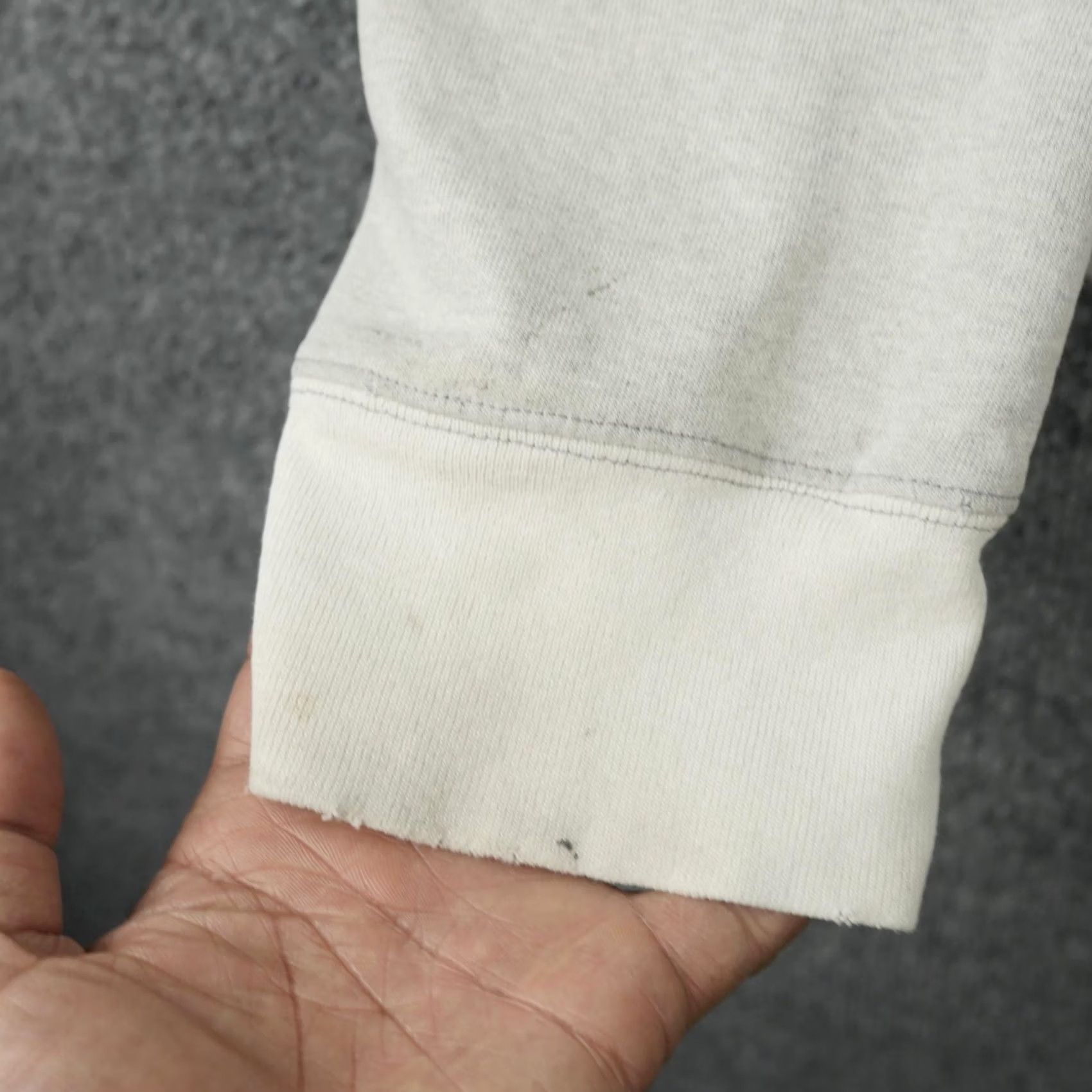 Ralph Lauren VINTAGE Polo Jeans Co. Ralph Lauren Hoodie Mens XL Gray Flag Fleece Sweatshirt Size US XL / EU 56 / 4 - 4 Thumbnail