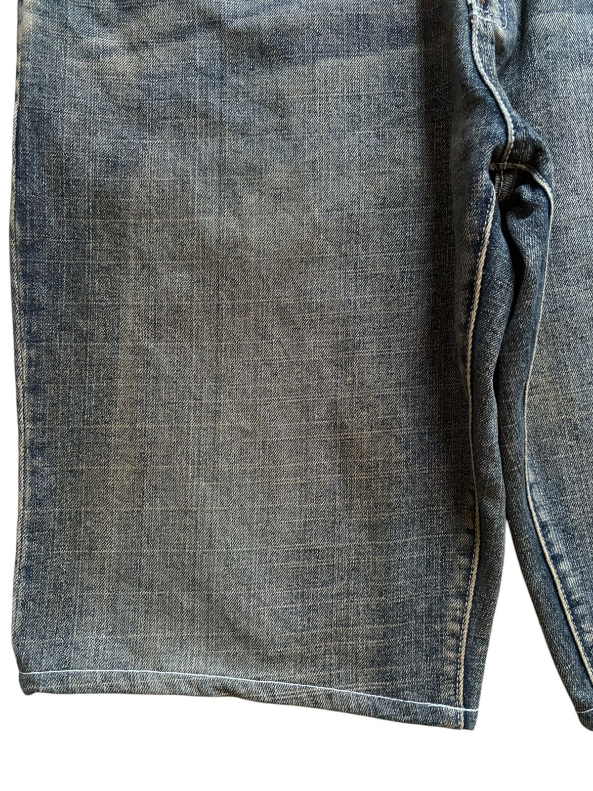 G-Unit × Japanese Brand Vintage Japanese G Unit Mud Wash Embroidery Jean Shorts Jort Size US 37 - 8 Thumbnail
