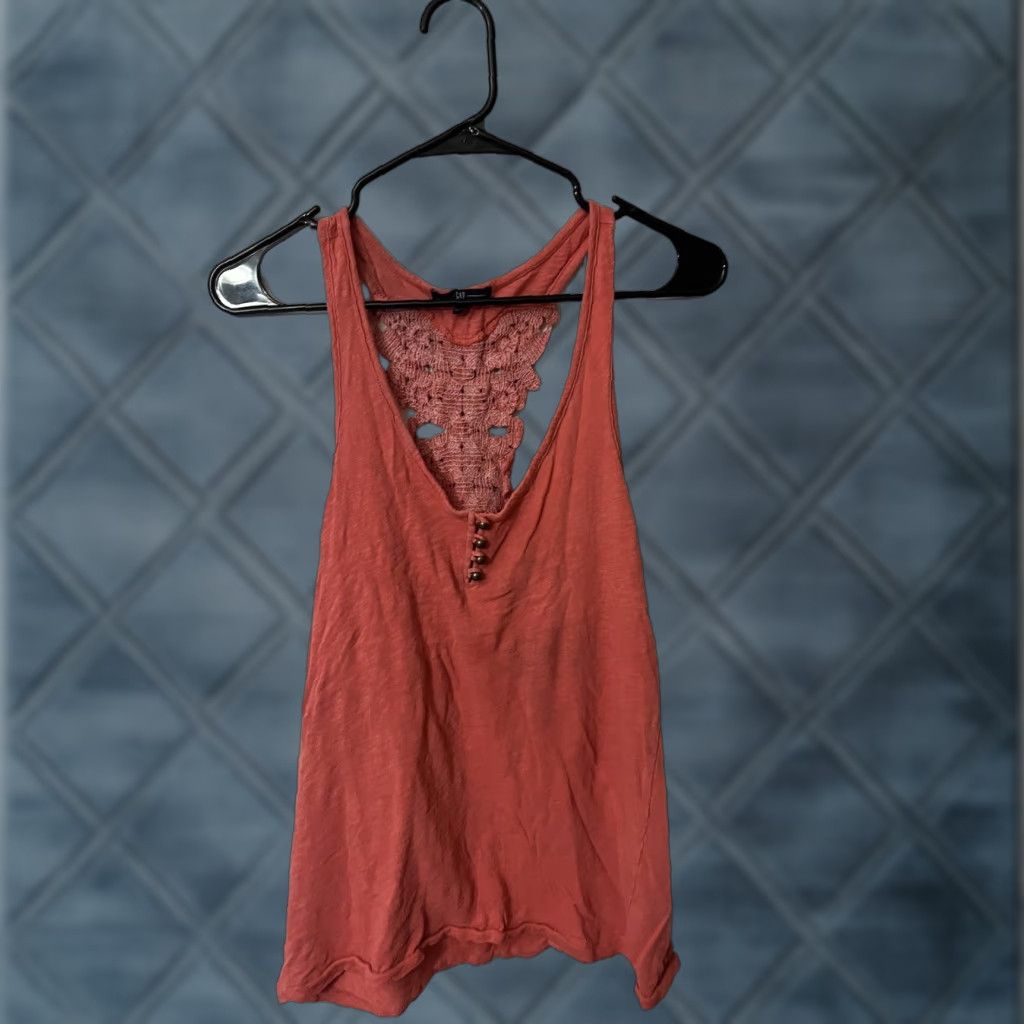 Gap VINTAGE Gap Womens Tank Top Pink L Modern Unspecified? Size L / US 10 / IT 46 - 1 Thumbnail
