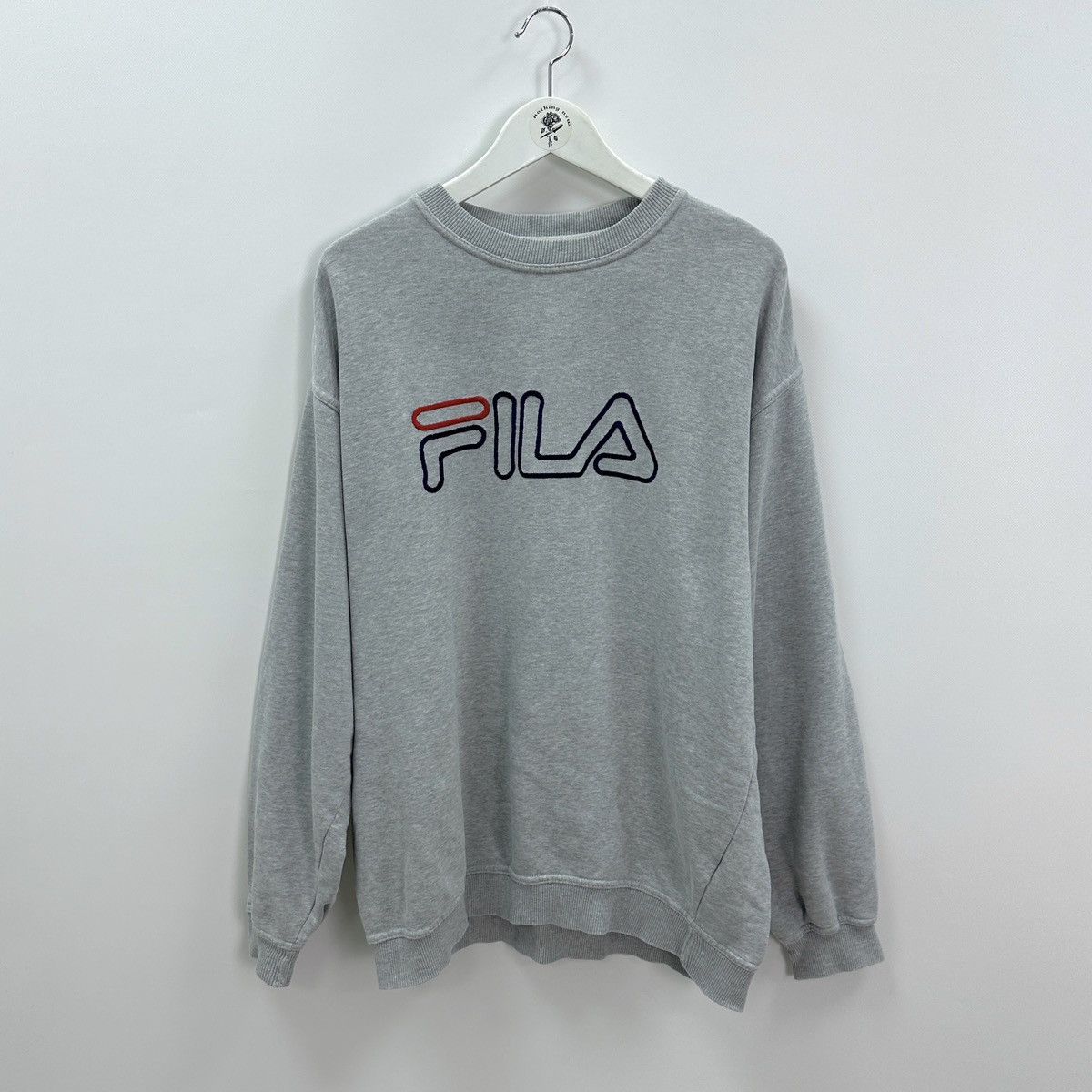 Fila Vintage 90s Fila Sweatshirt Embroidered logo y2k Italy og Size US L / EU 52-54 / 3 - 1 Thumbnail
