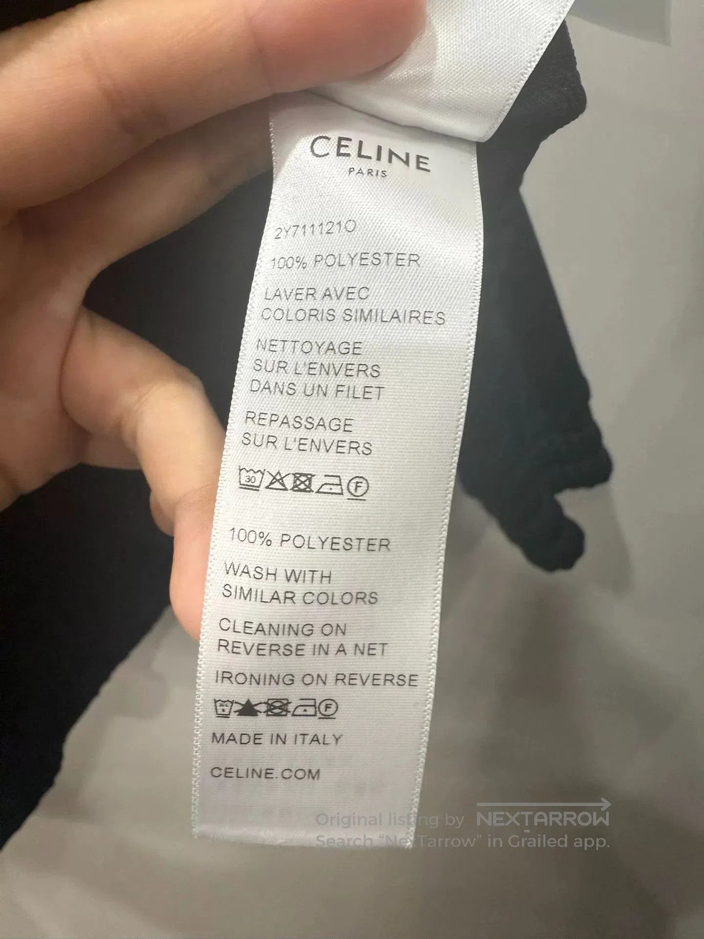 Celine Celine Hoodie & Shorts Set. Size 37" - 5 Thumbnail