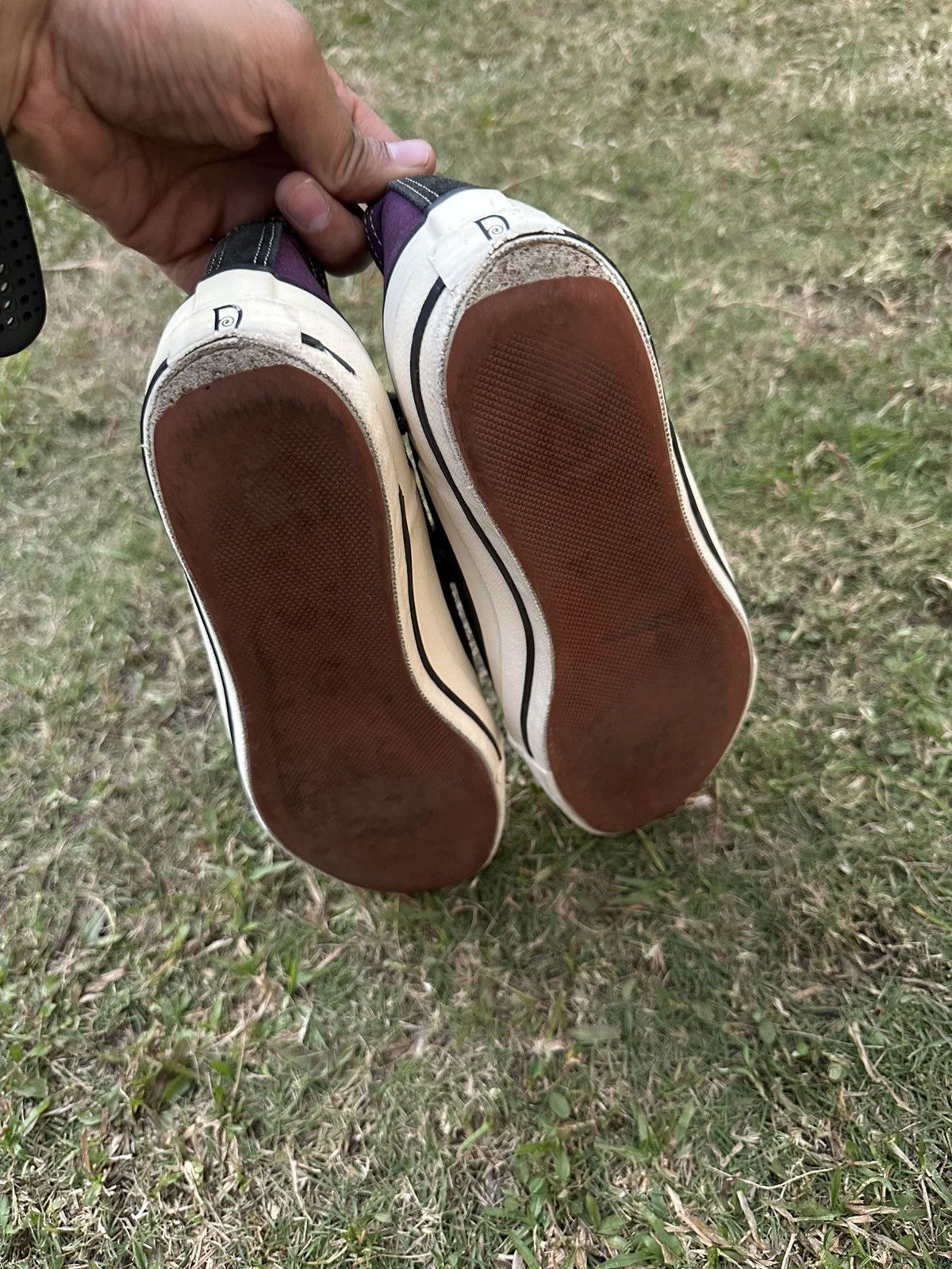 Needles Needles By Nepenthes Asymmetric Ghillie Low Top Sneakers Size US 8 / EU 41 - 7 Thumbnail