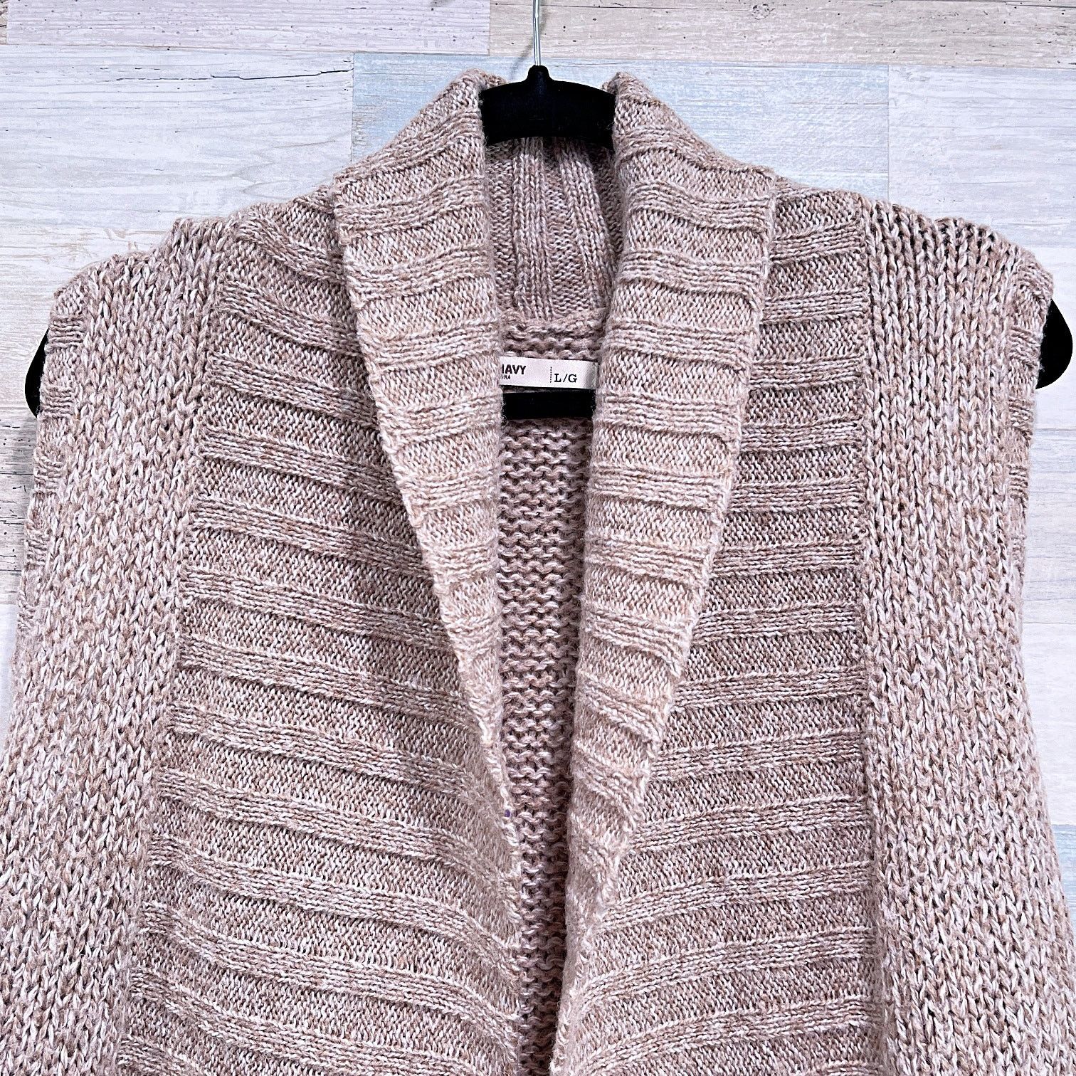 Old Navy OLD NAVY Wool Blend Sleeveless Cardigan Sweater Womens Large Size L / US 10 / IT 46 - 2 Thumbnail