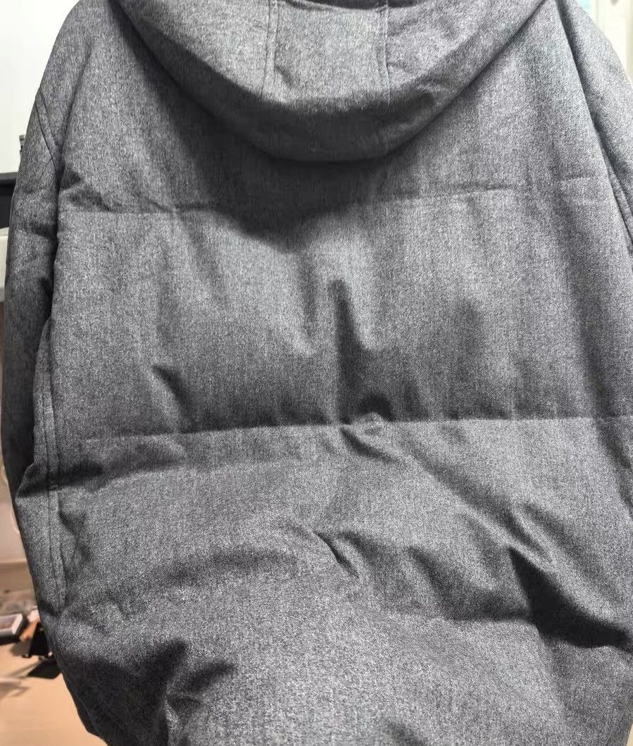 Brunello Cucinelli Brunello Cucinelli Men's Cashmere Down Jacket Size US XL / EU 56 / 4 - 3 Thumbnail