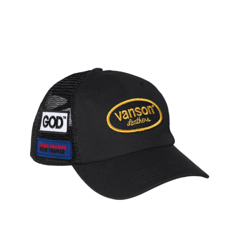 Hysteric Glamour × Supreme × Vanson Leathers Supreme Hysteric Glamour Vanson Leather Mesh Back 6-Panel Size ONE SIZE - 2 Thumbnail