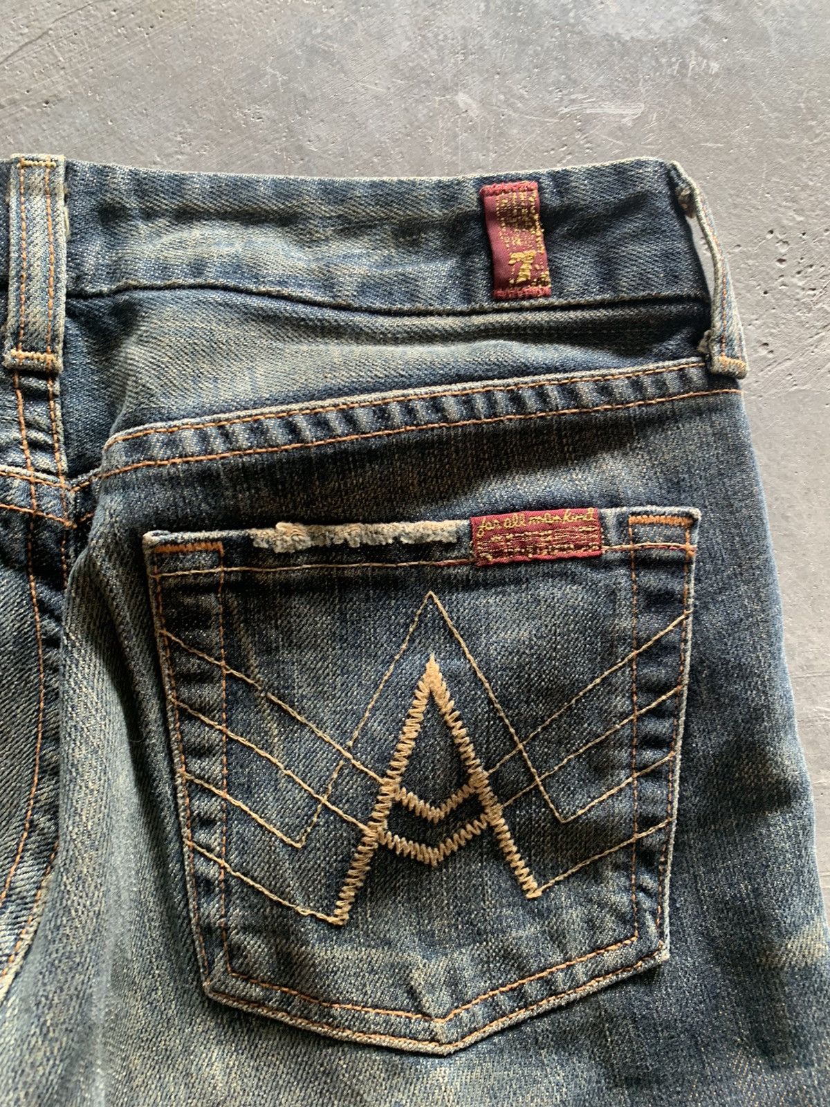 Hysteric Glamour × If Six Was Nine × Le Grande Bleu (L.G.B.) RUSTY FLARE japanese jeans designer Size US 29 - 17 Thumbnail