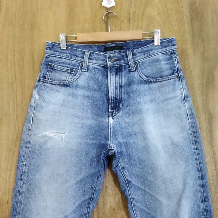 Japanese Brand VINTAGE JAPANESE DISTRESSED BLUE JEANS PANTS Size US 30 / EU 46 - 2 Thumbnail