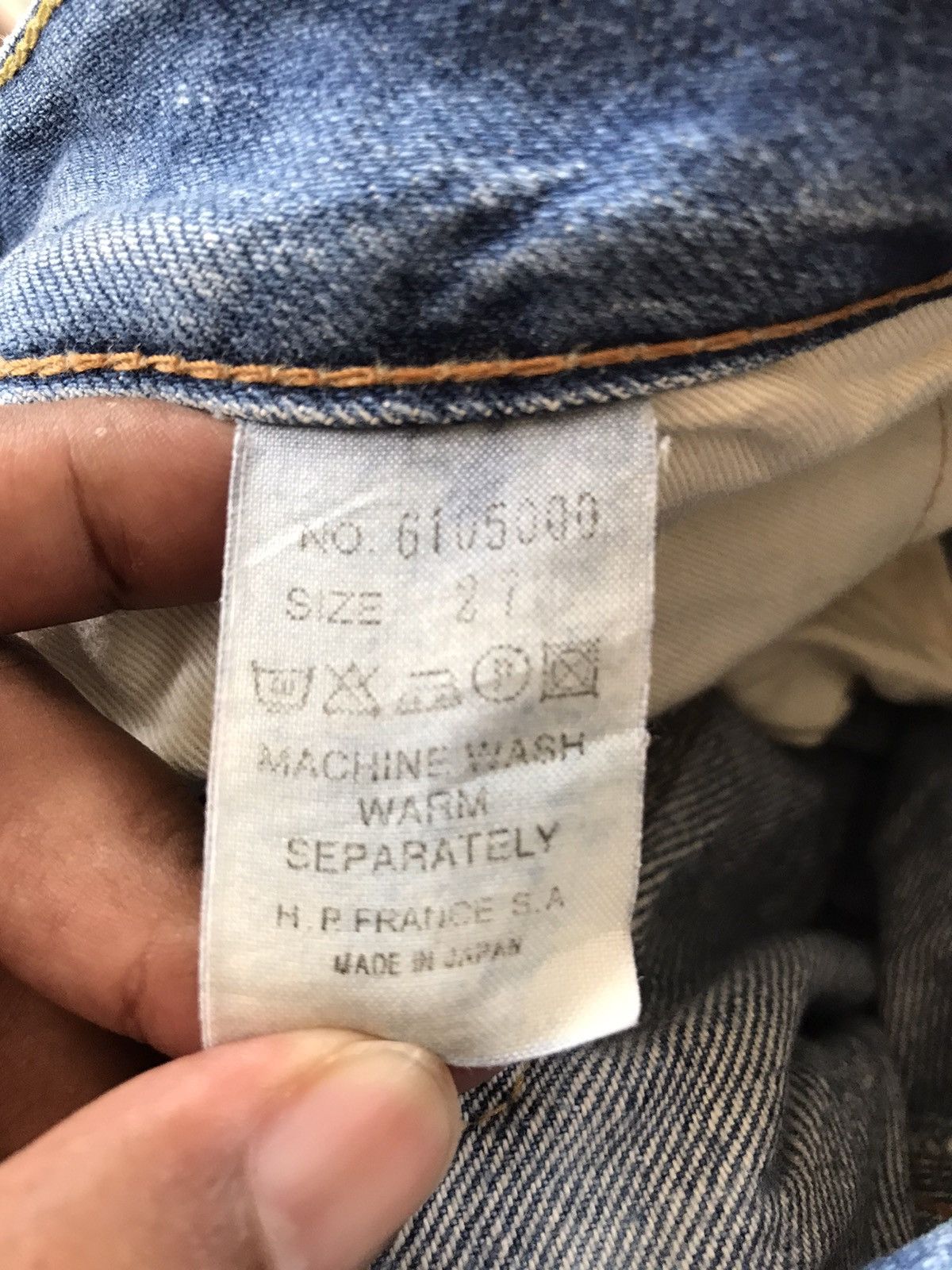 Japanese Brand RIVERT & BLUE Made in Japan Bootcut Flared Jeans 29x30 Size US 29 - 5 Thumbnail